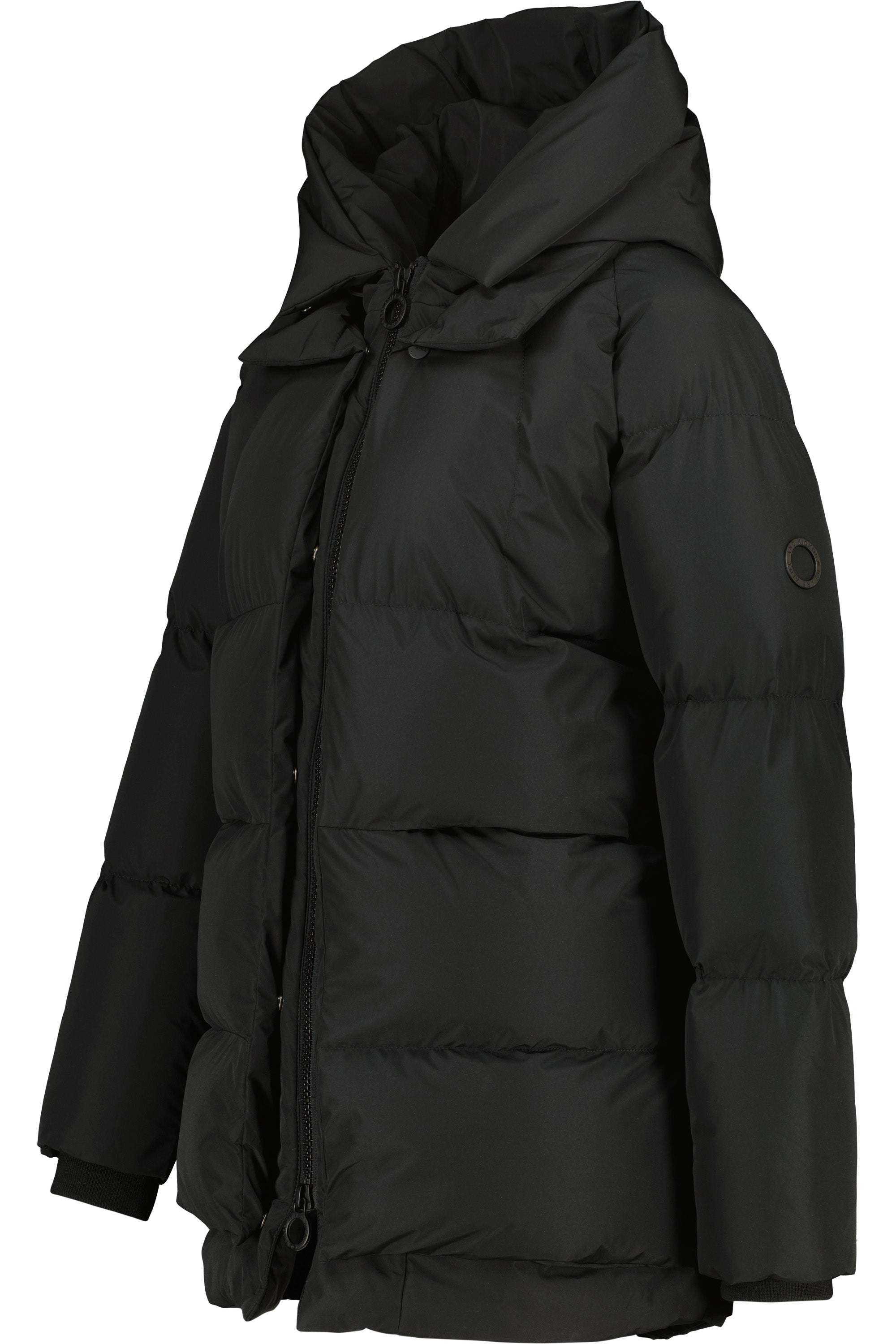 LykkeAK A Puffer Parka Schwarz