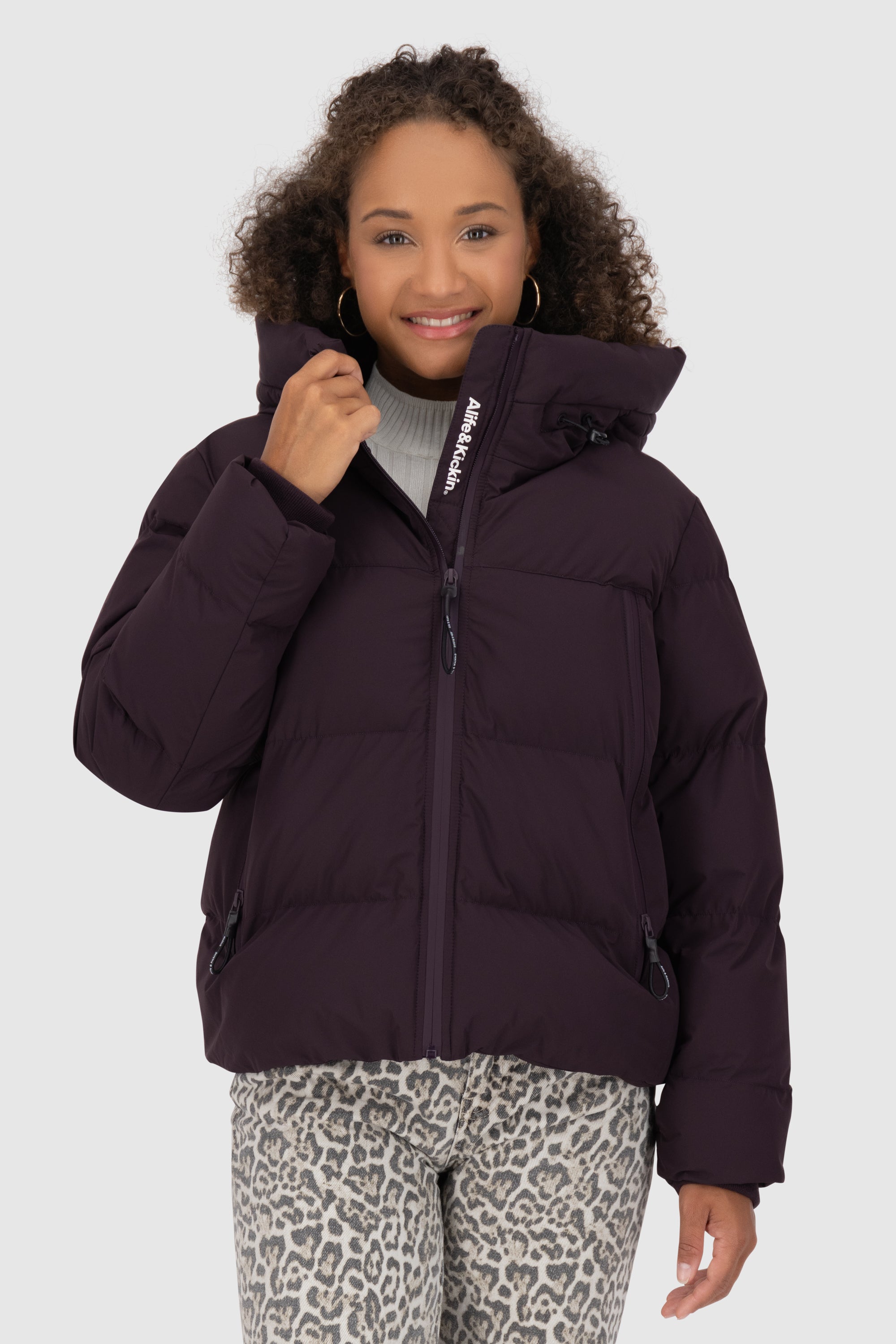LeonorAK A Puffer Jacket Violett