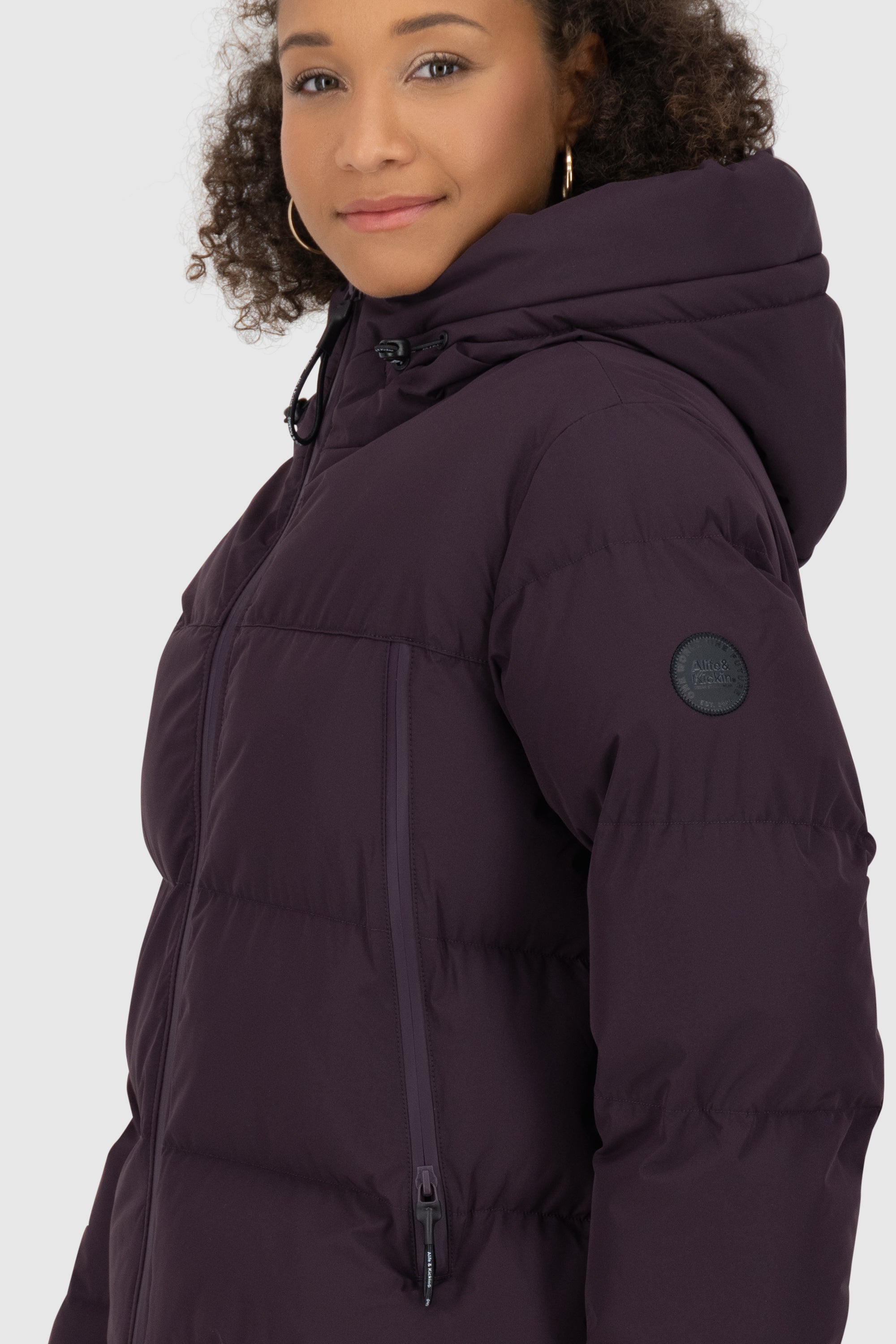LeonorAK A Puffer Jacket Violett