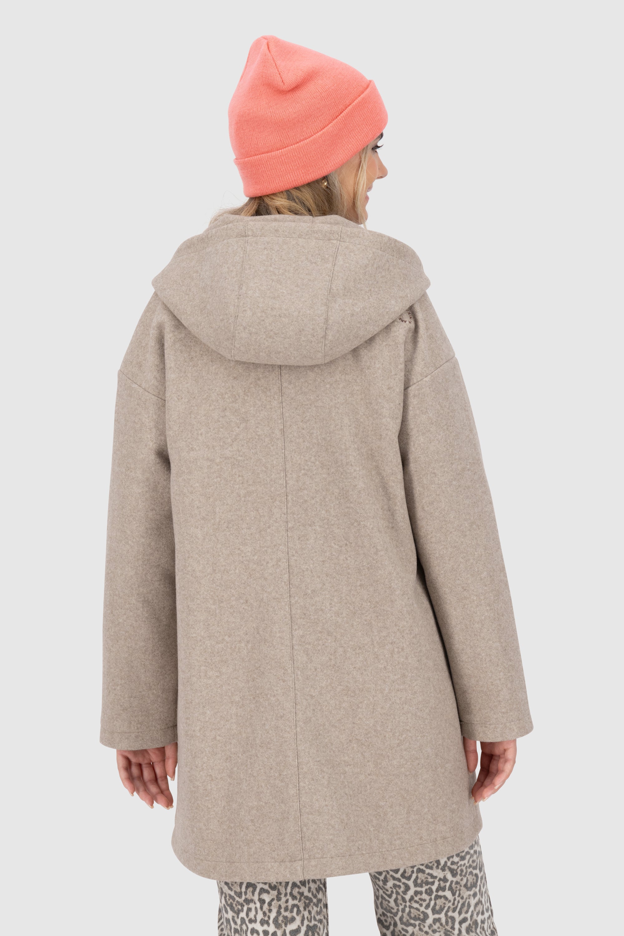 LilithAK J Felt Coat Beige