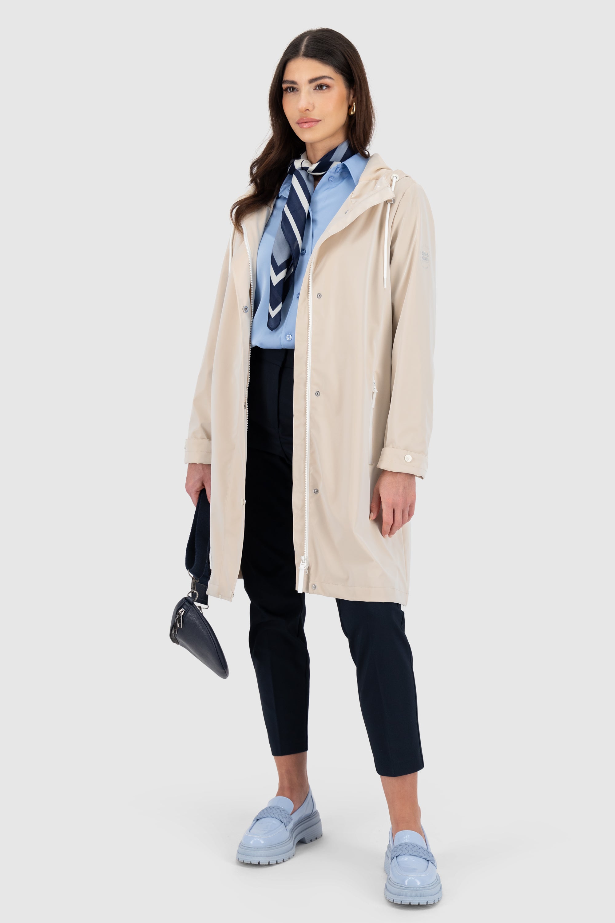 NuriaAK A Rain Jacket Beige