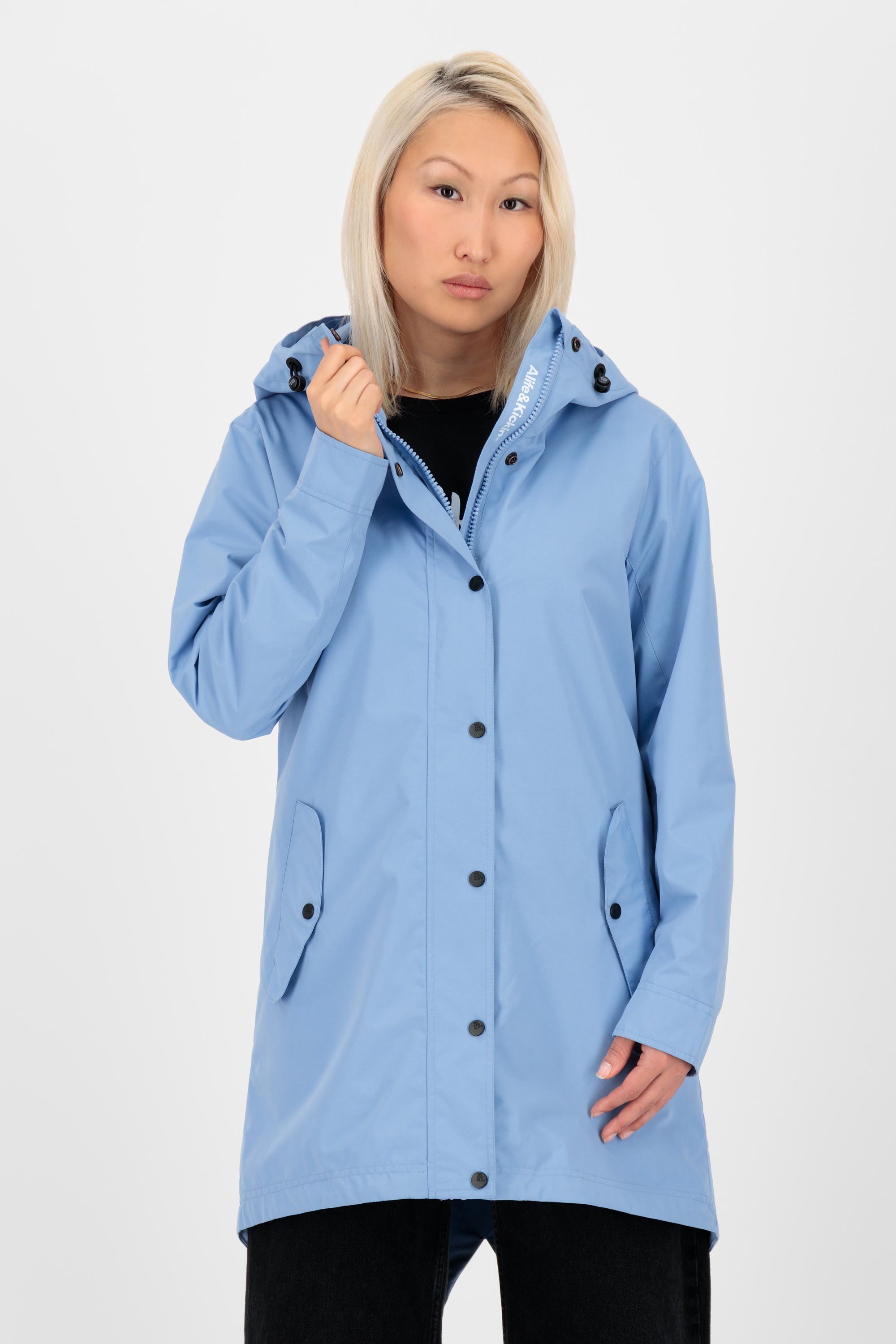 BerniceAK A Parka Hellblau