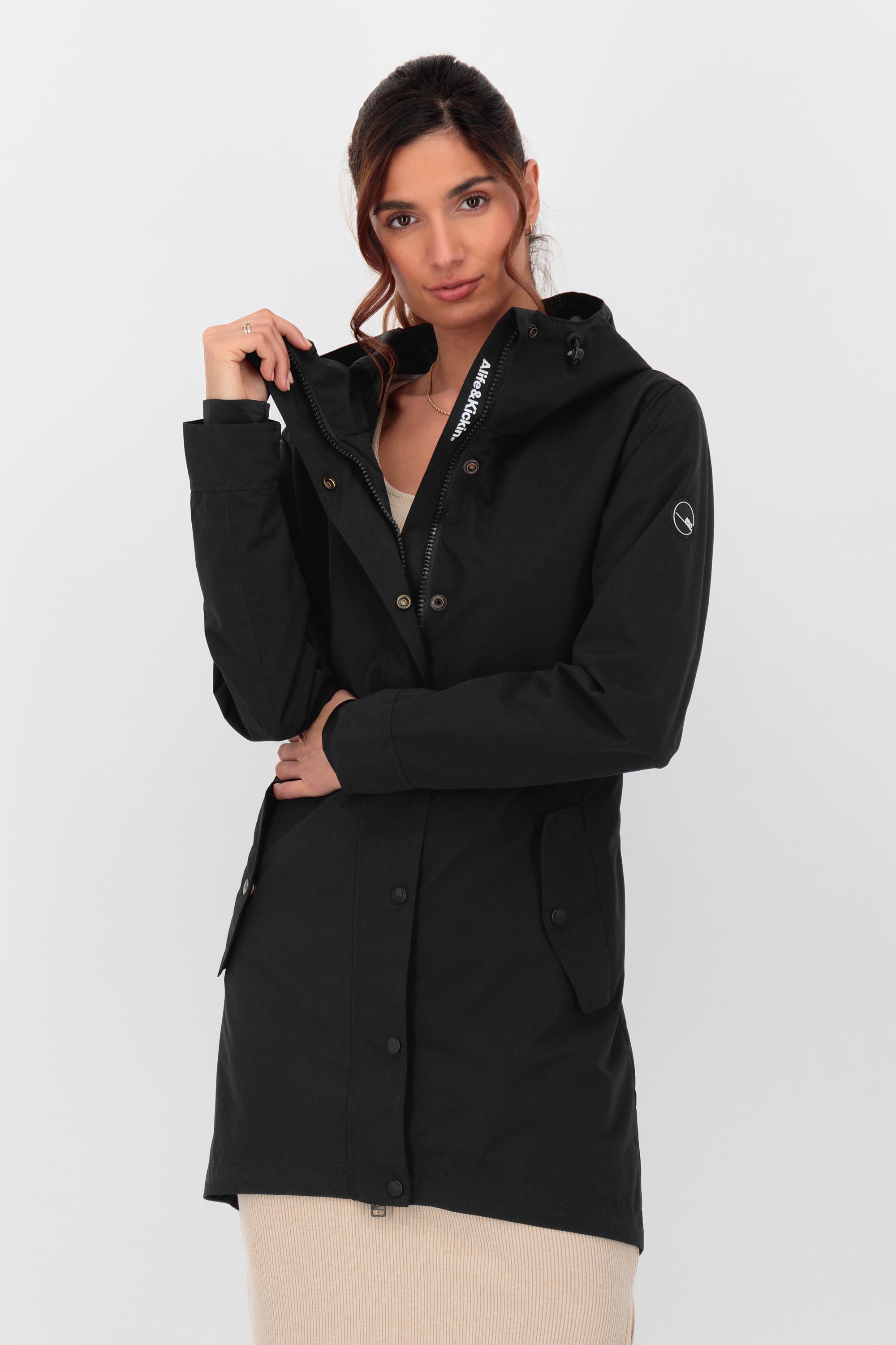 BerniceAK A Parka Schwarz