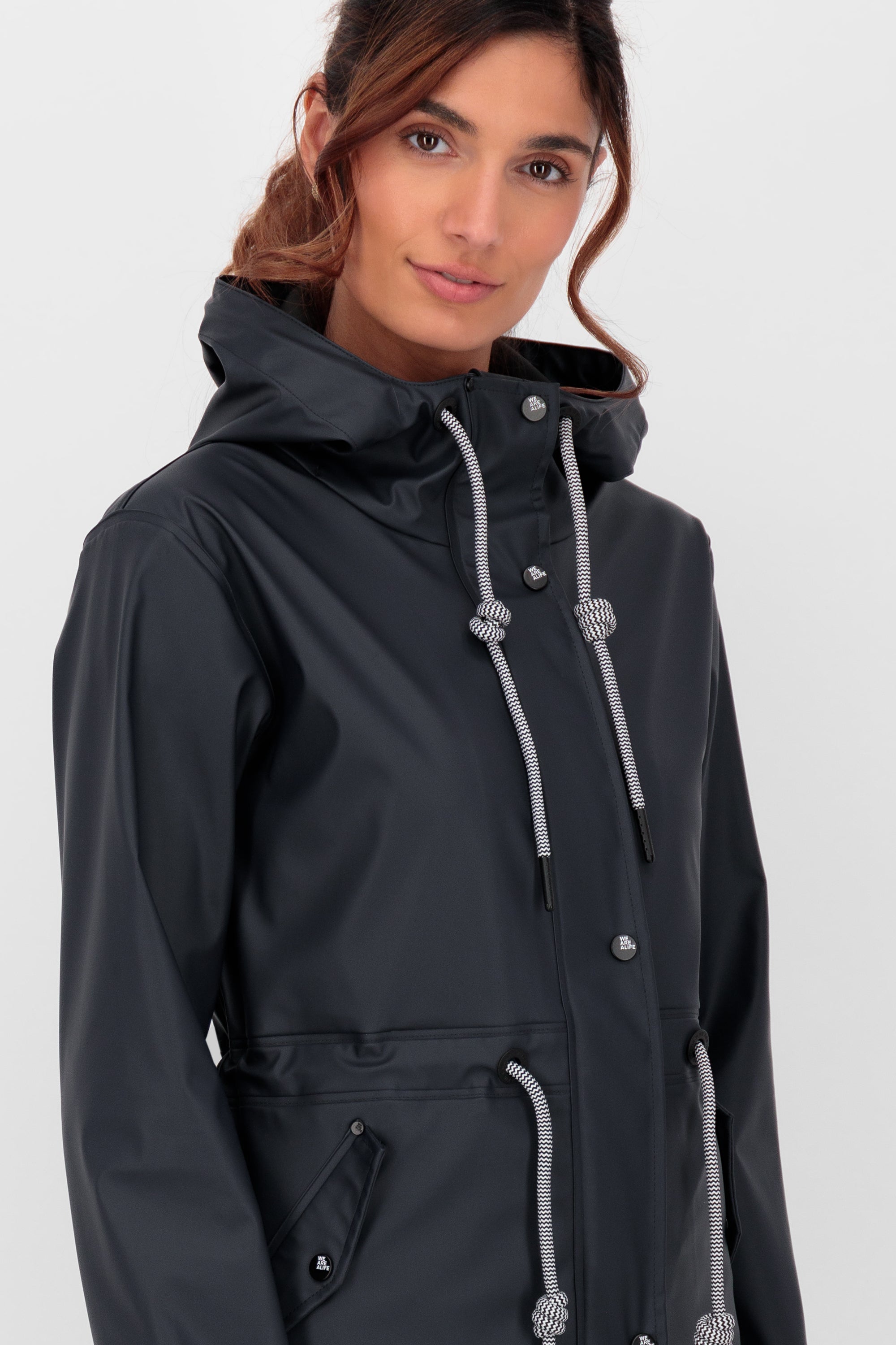 EloiseAK A Rain Parka Dunkelblau