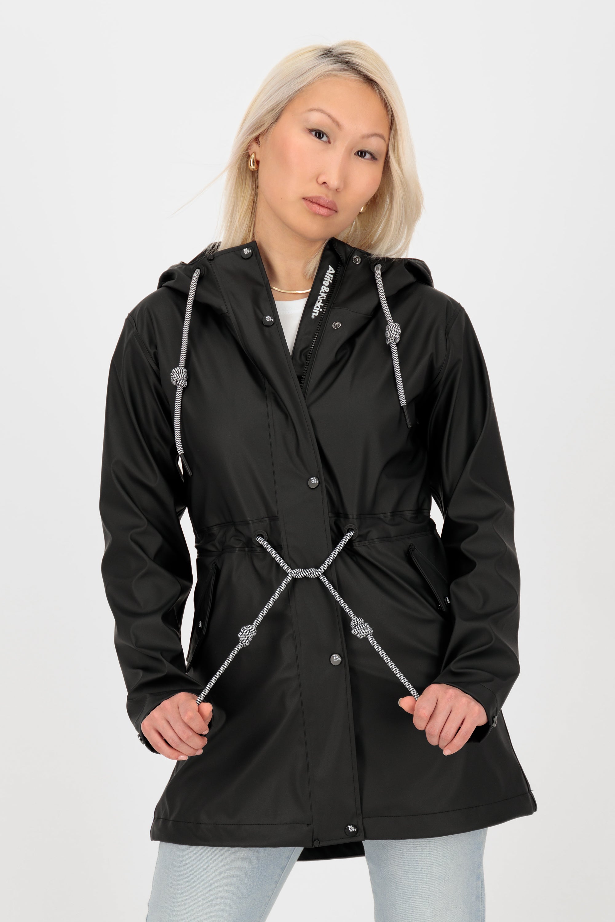 EloiseAK A Rain Parka  Schwarz