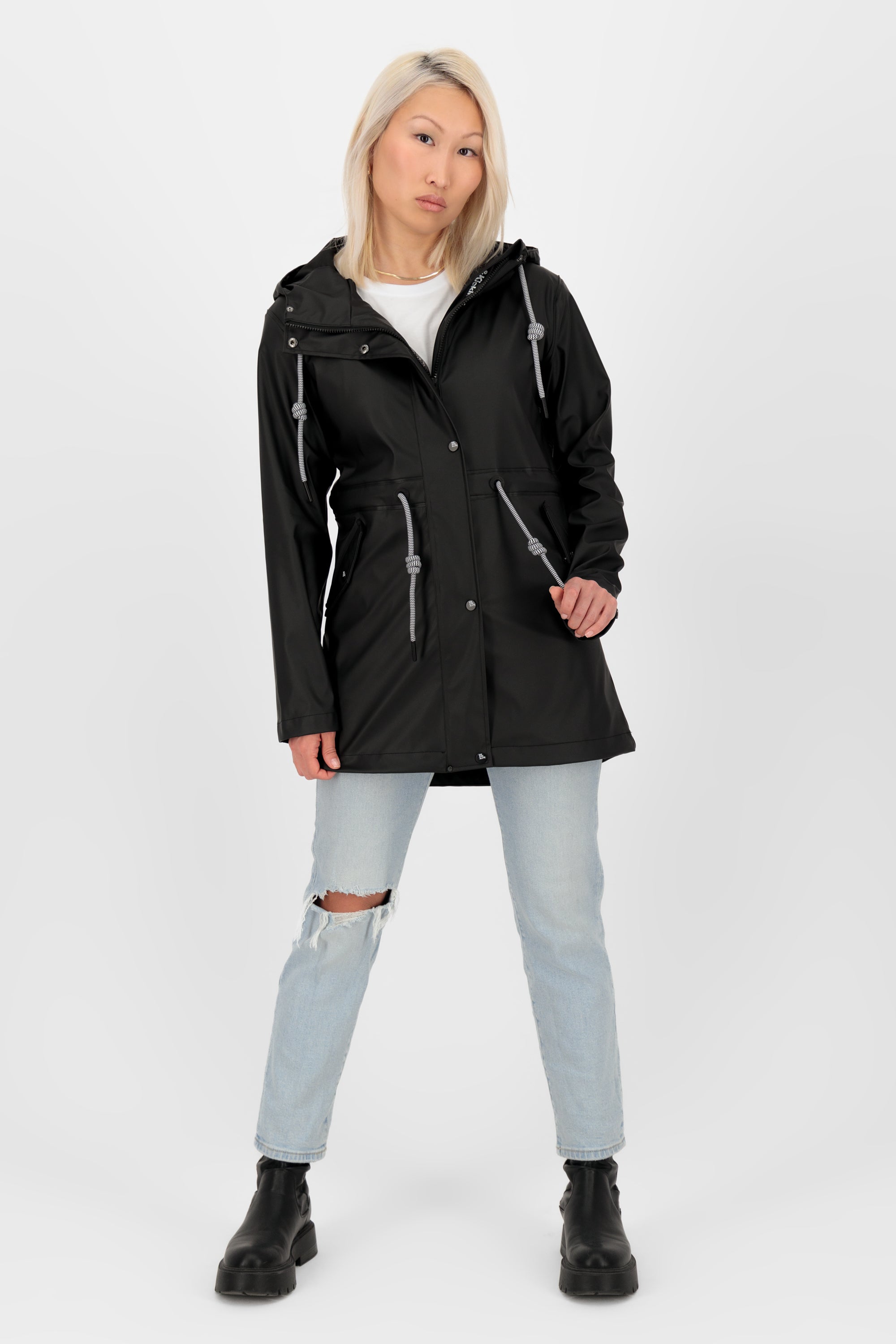 EloiseAK A Rain Parka Schwarz