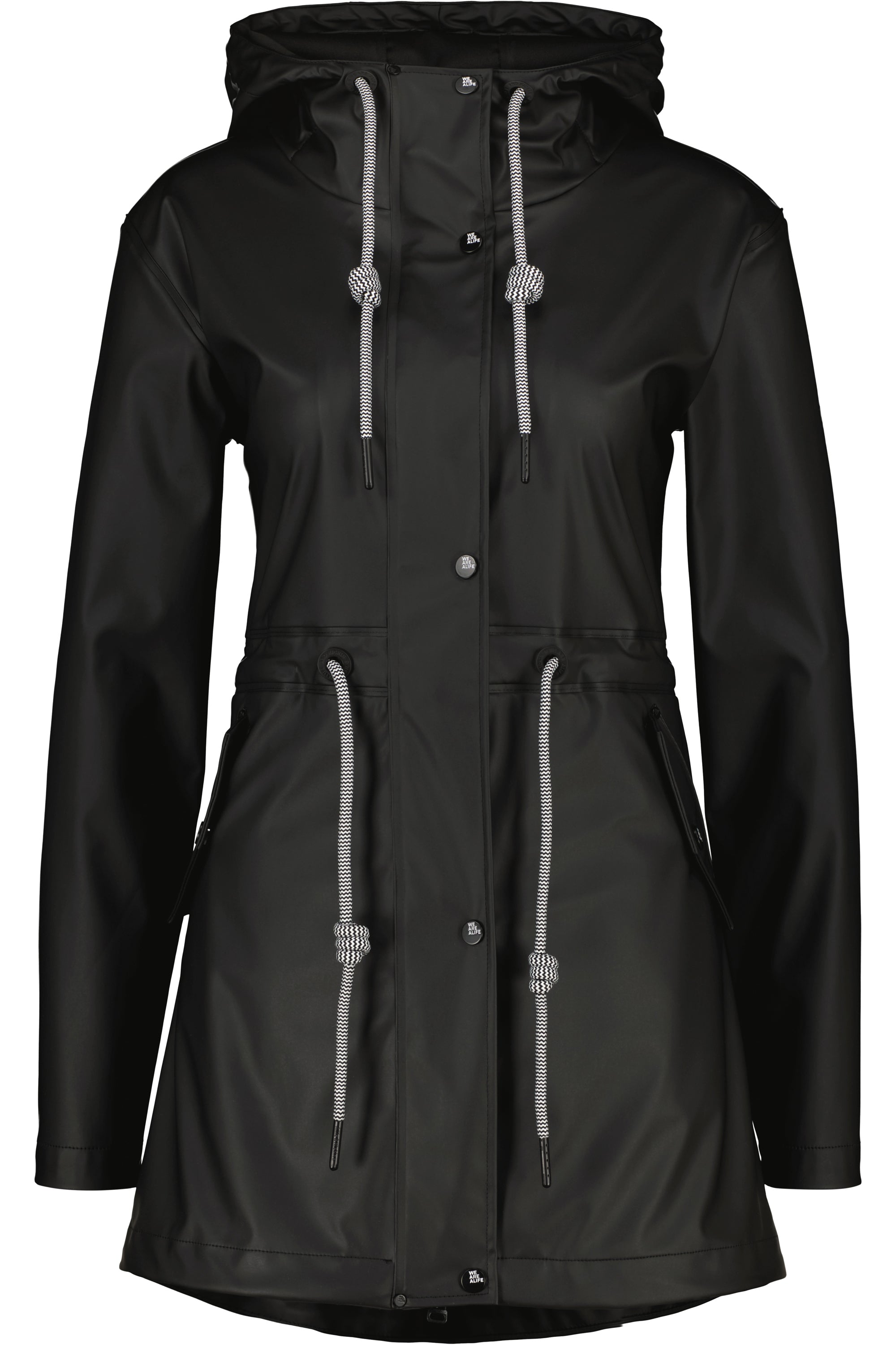 EloiseAK A Rain Parka  Schwarz