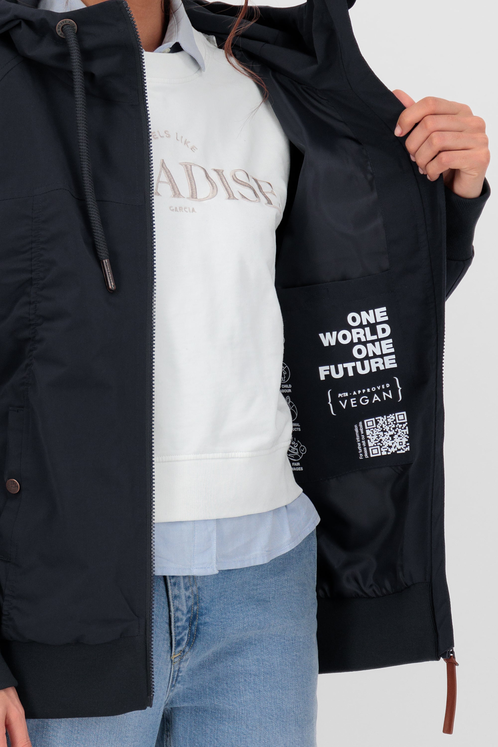 NaminiAK A Jacket Dunkelblau