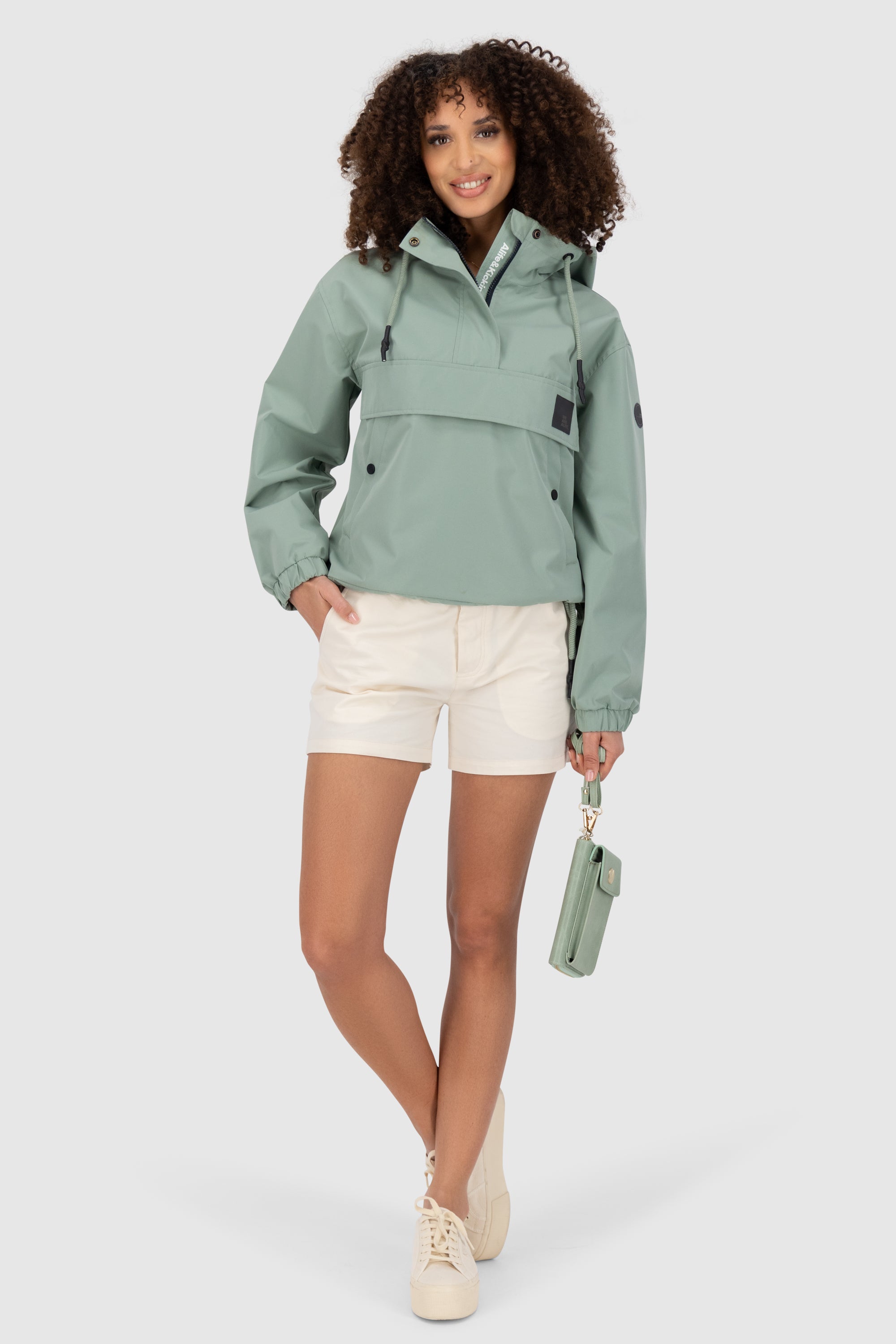 NiviaAK A Jacket Hellgrün