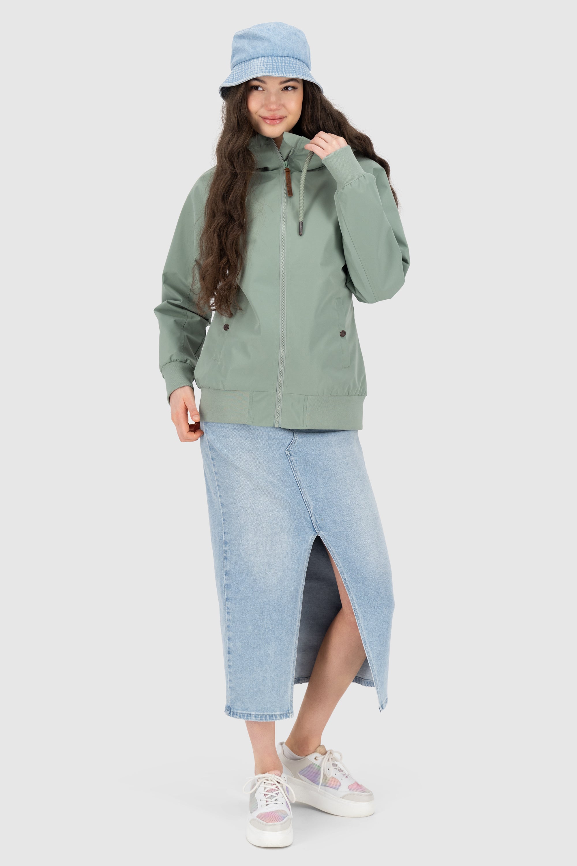 RenitaAK A Jacket Hellgrün