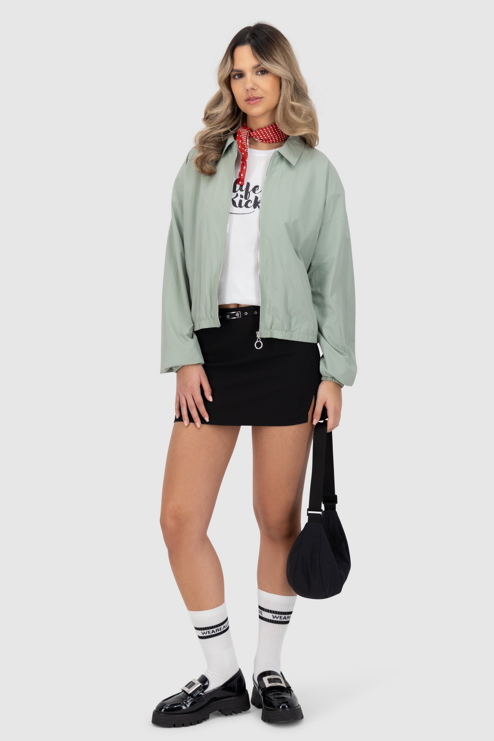 BlairAK A Jacket Hellgrün