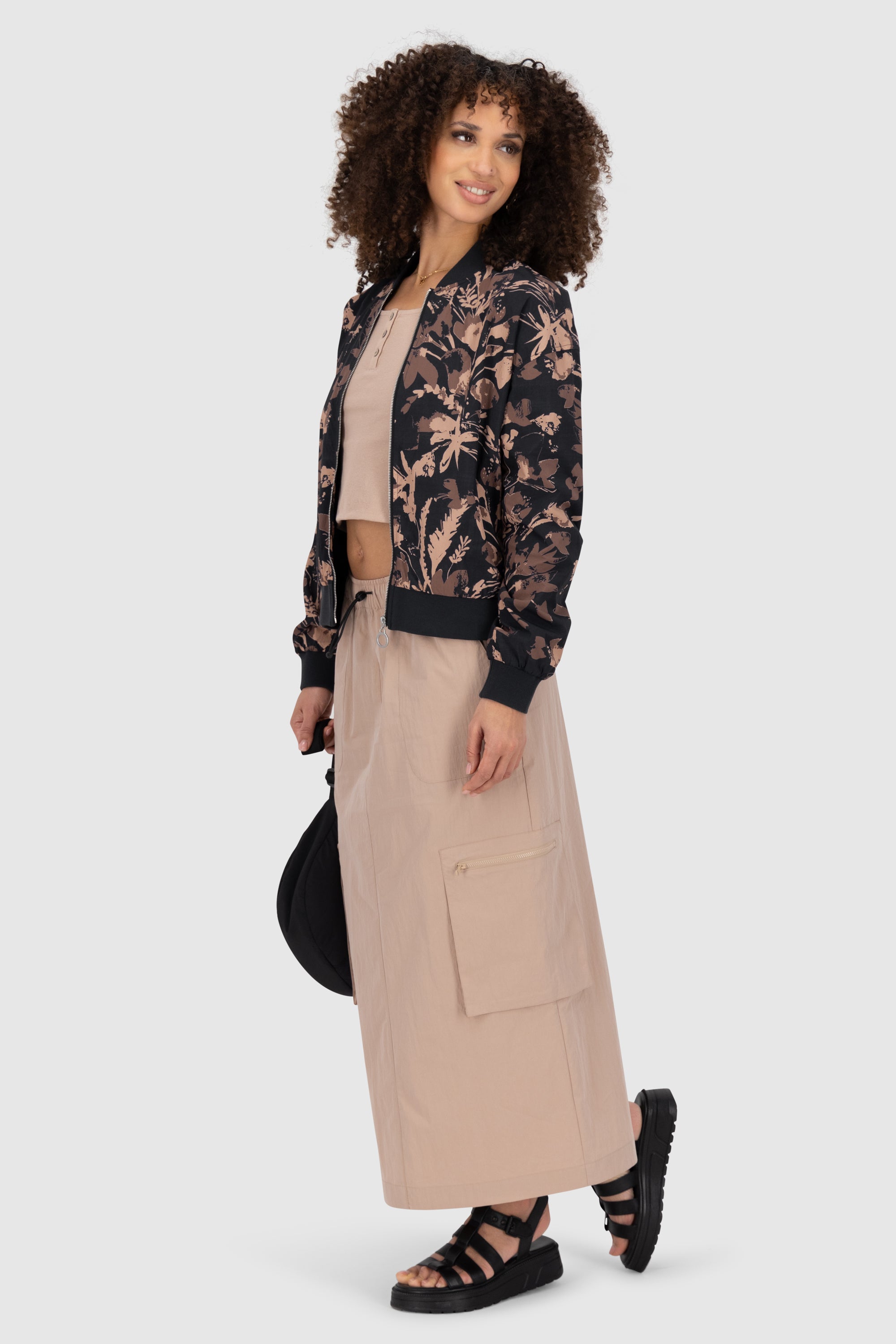 EzraAK B Jacket Schwarz