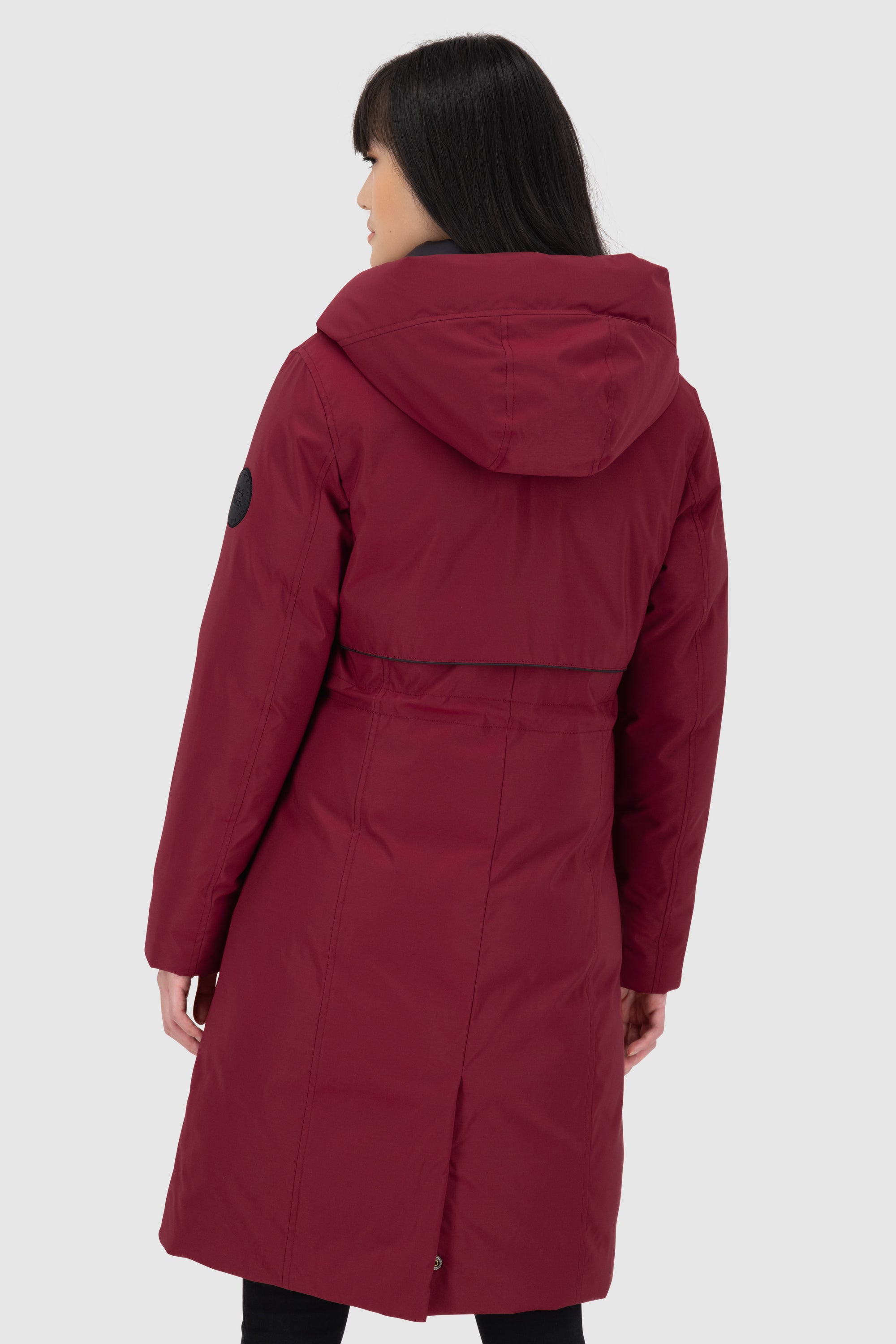 CarsynAK A Coat short Dunkelrot
