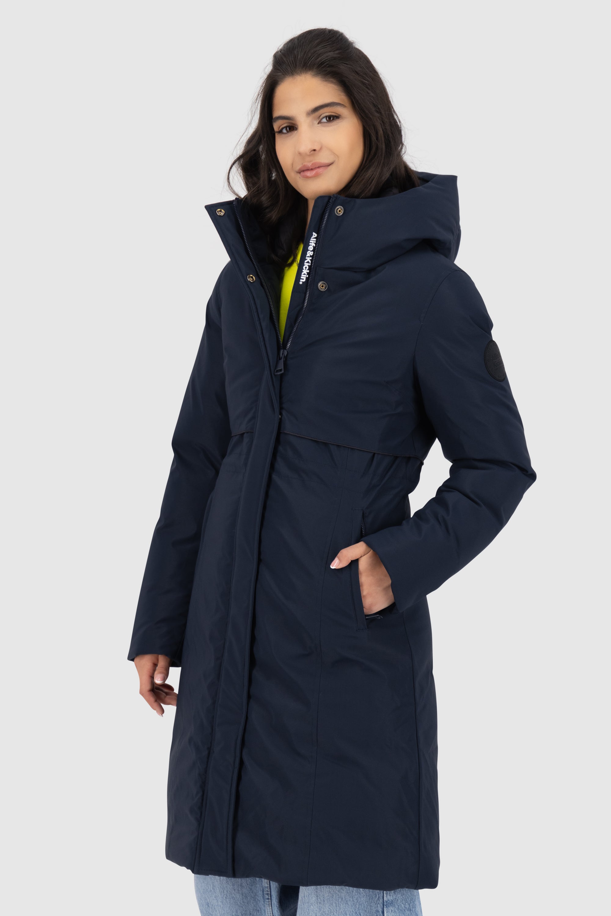 CarsynAK A Coat short Dunkelblau