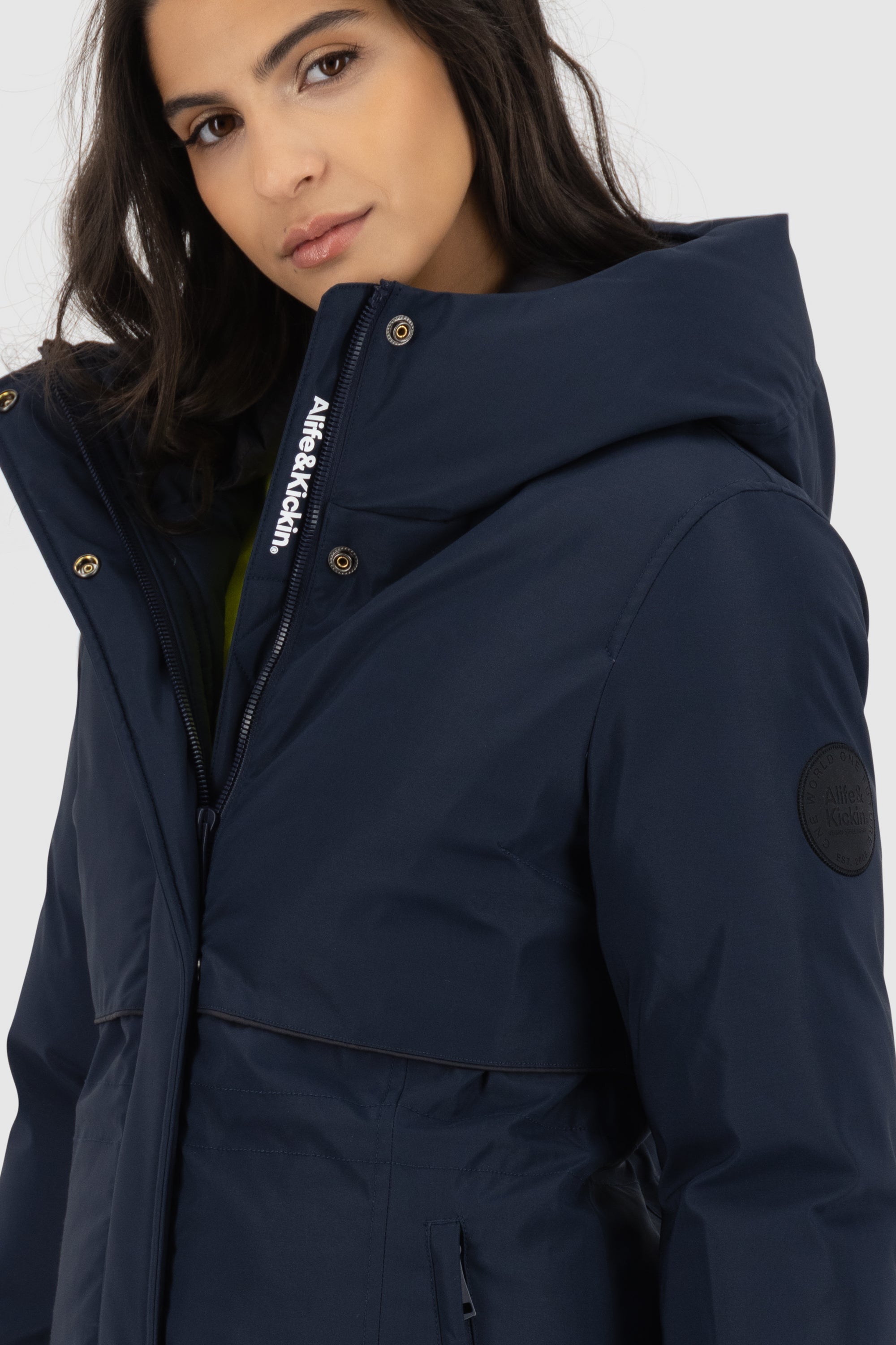 CarsynAK A Coat short Dunkelblau