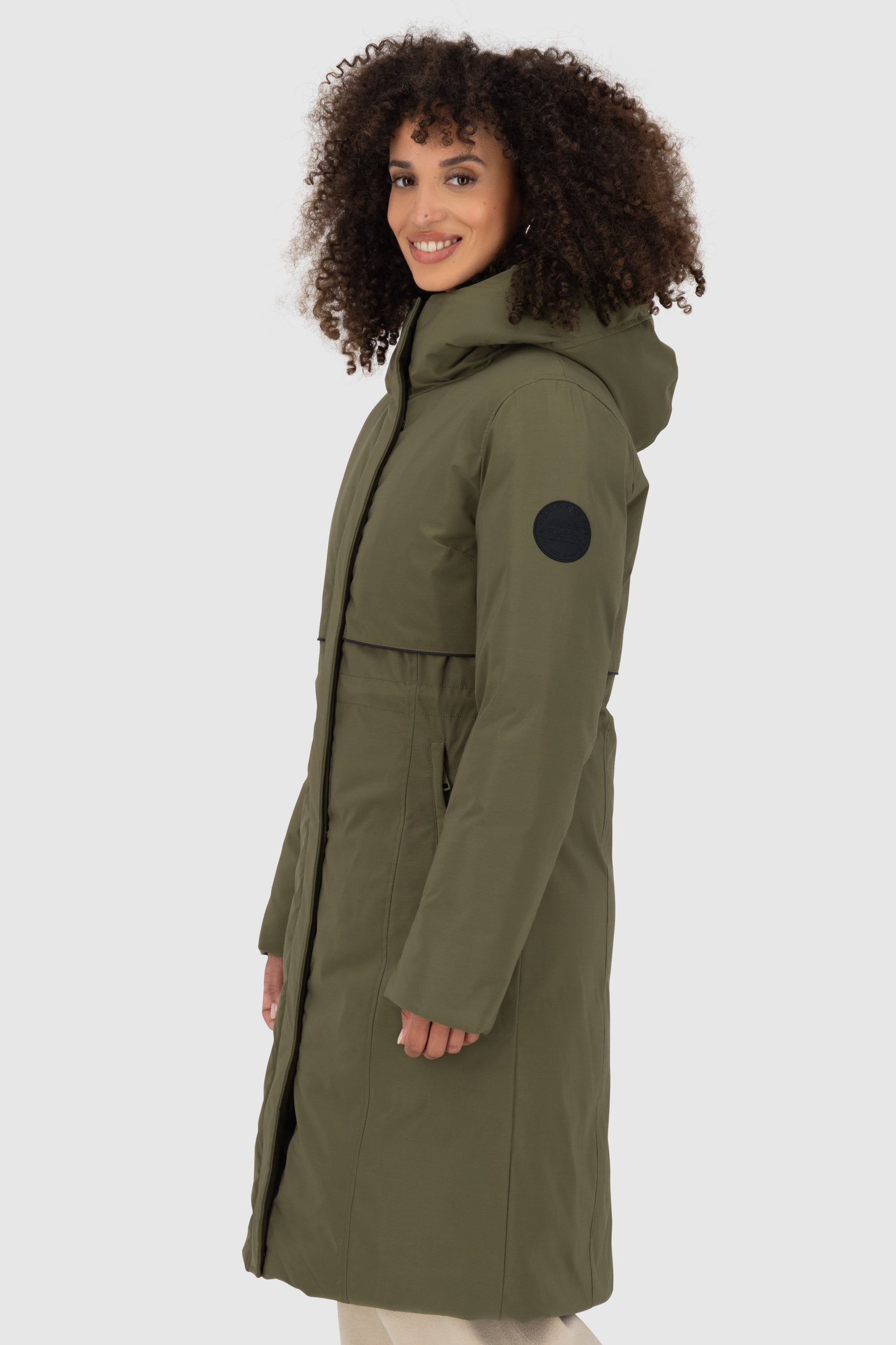 CarsynAK A Coat short Dunkelgrün