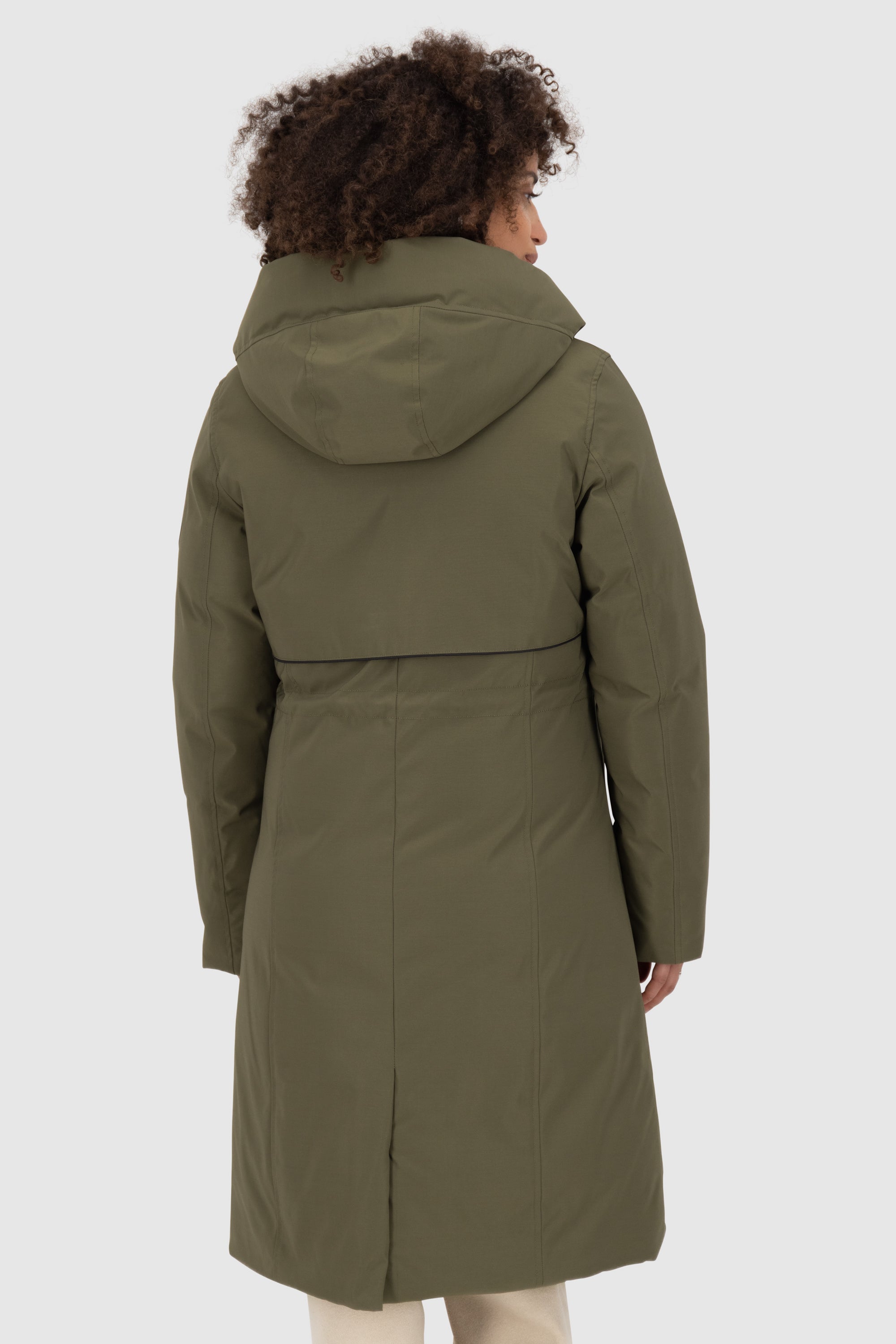 CarsynAK A Coat short Dunkelgrün