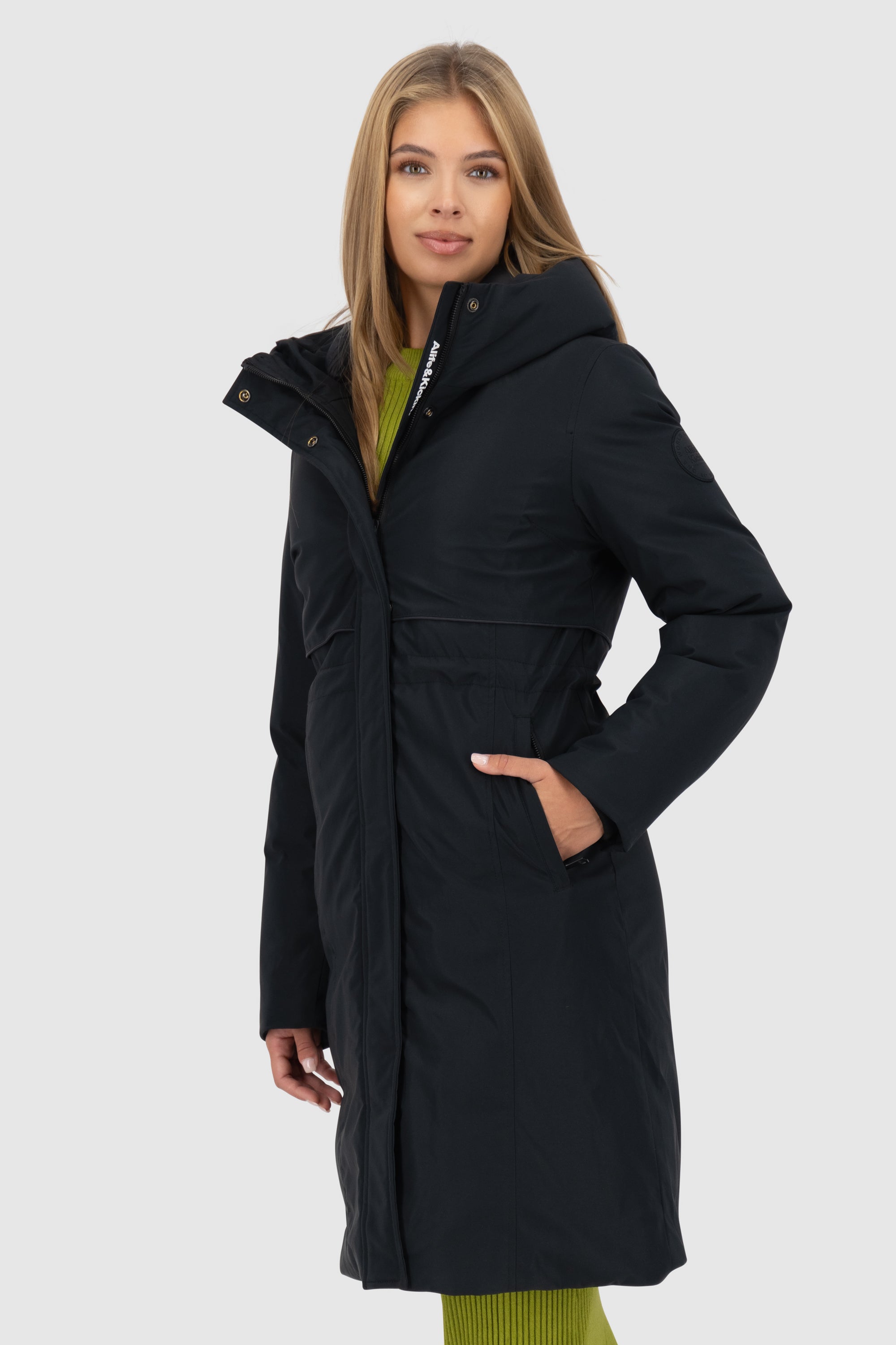 CarsynAK A Coat short Schwarz