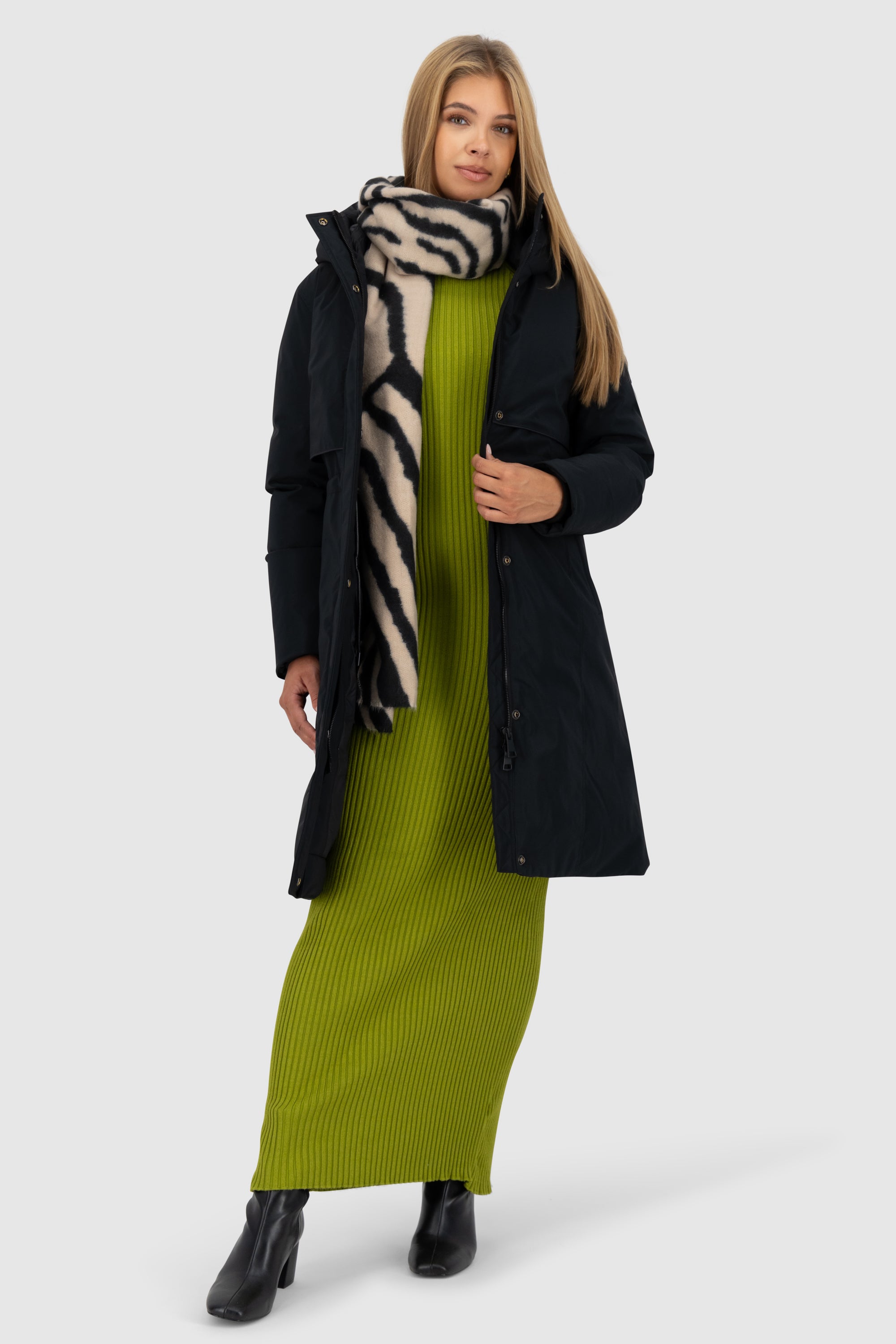 CarsynAK A Coat short Schwarz