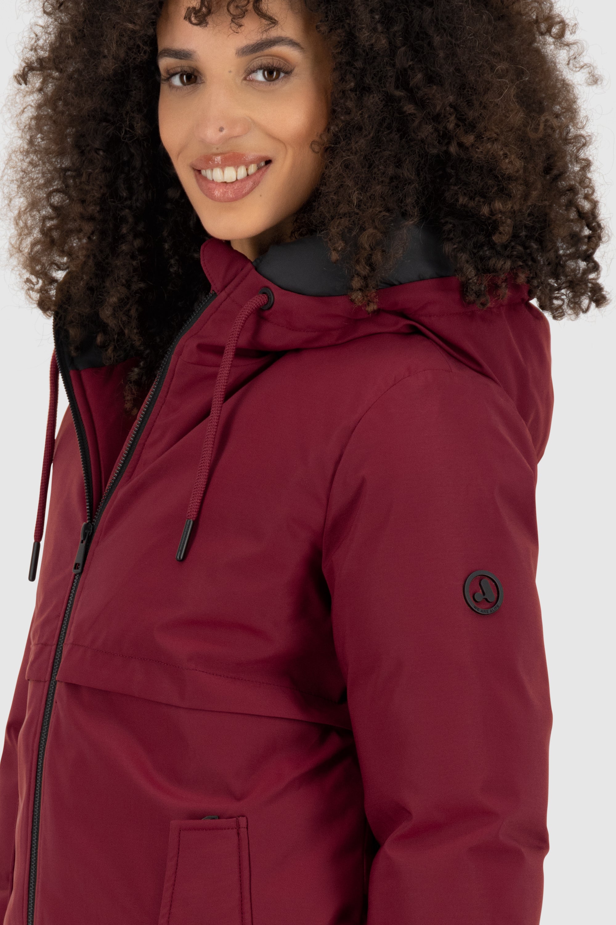 CicelyAK A Jacket Dunkelrot