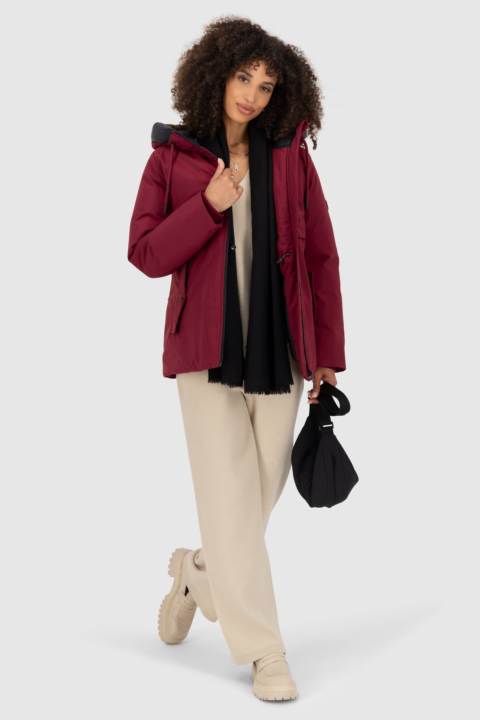 CicelyAK A Jacket Dunkelrot