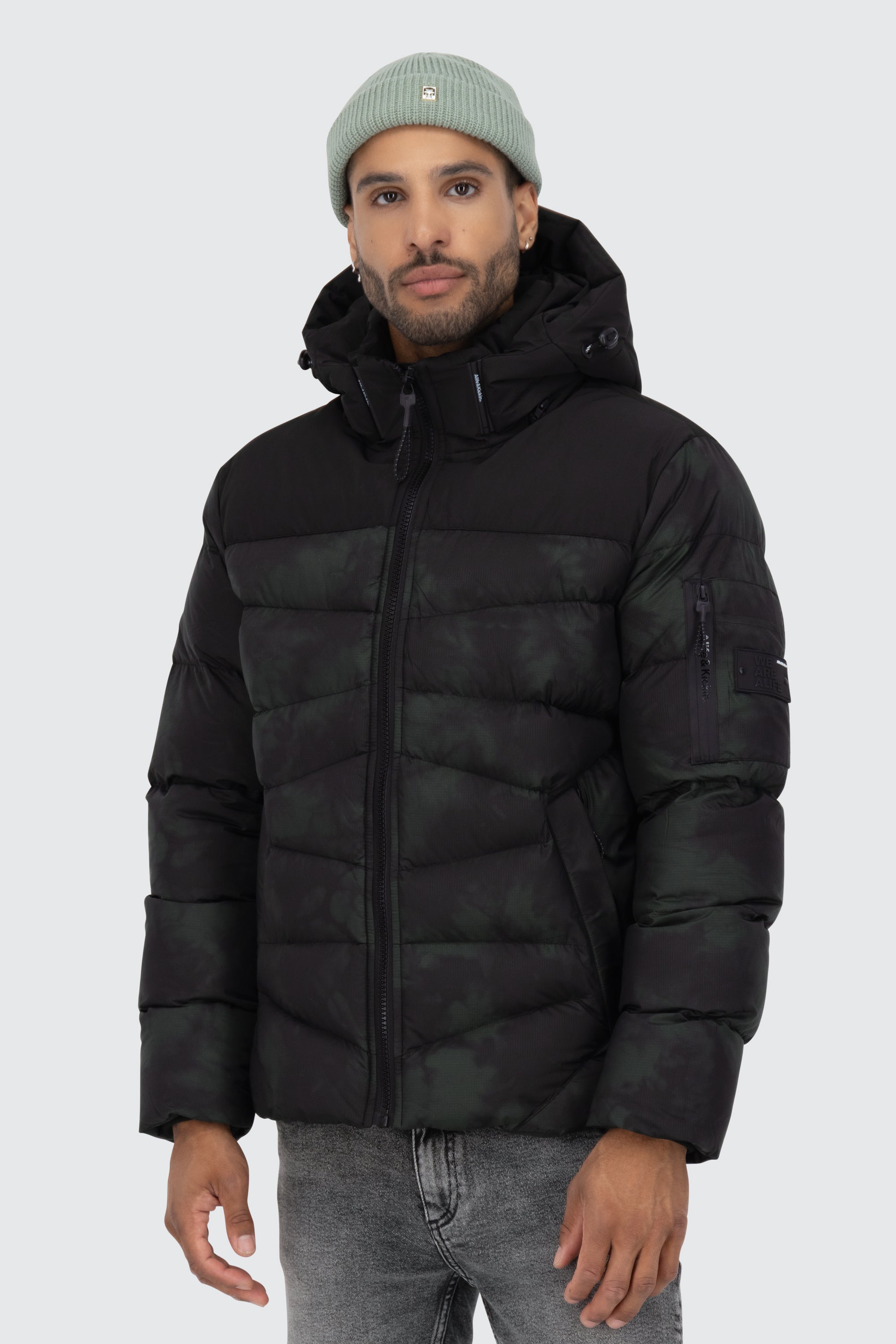 HenryAK B Puffer Jacket Schwarz