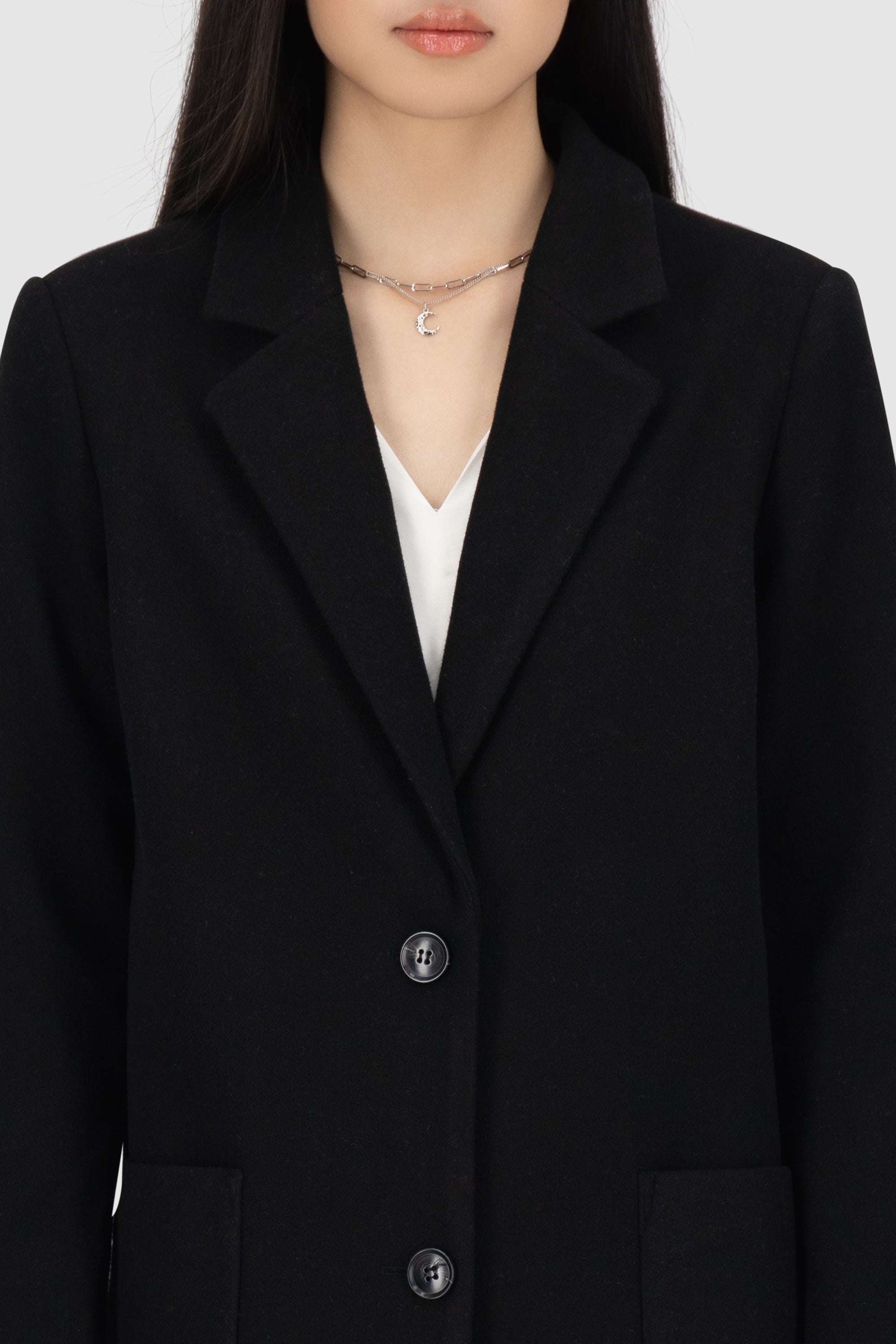DierdreAK A Coat Schwarz