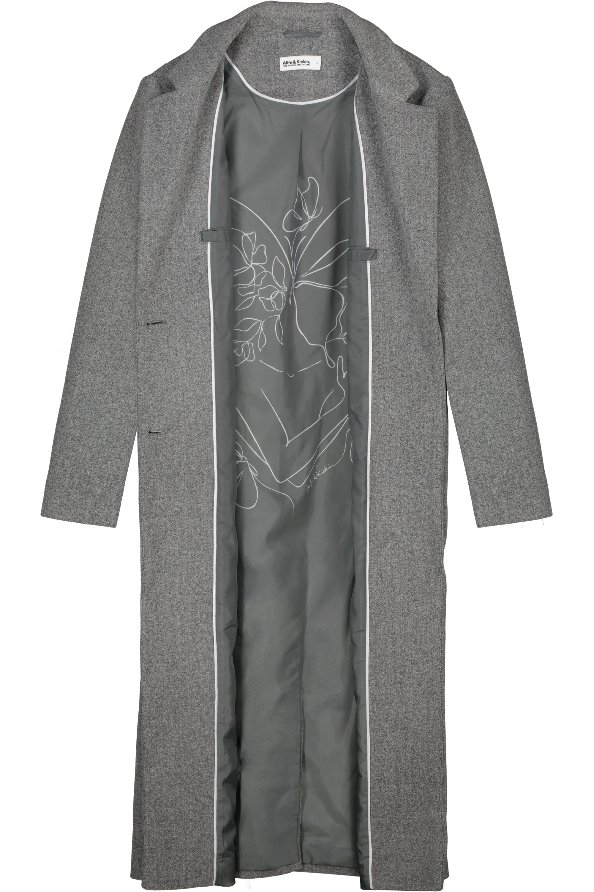 DierdreAK A Coat Grau