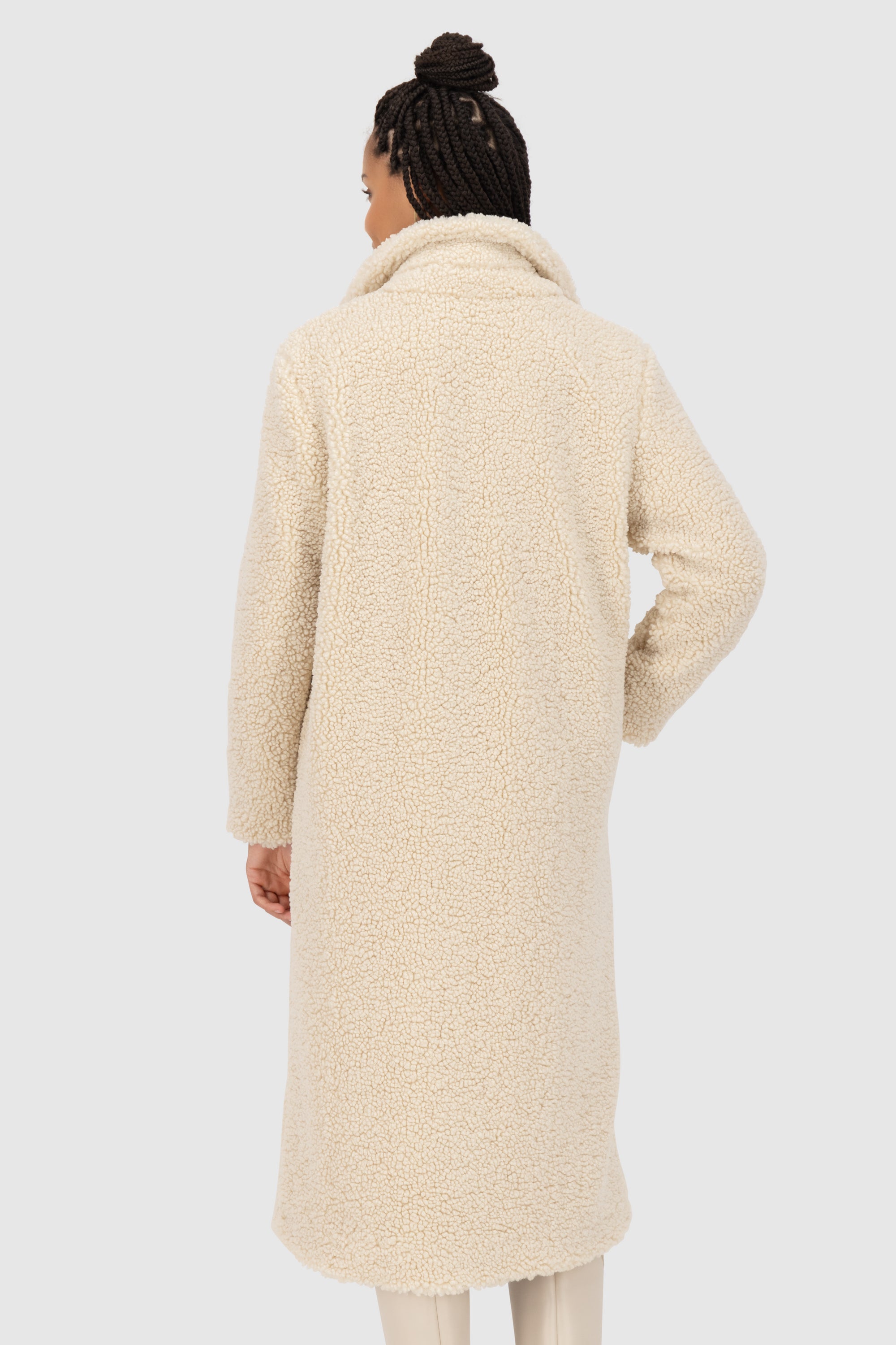 HariAK A Teddy Coat Beige
