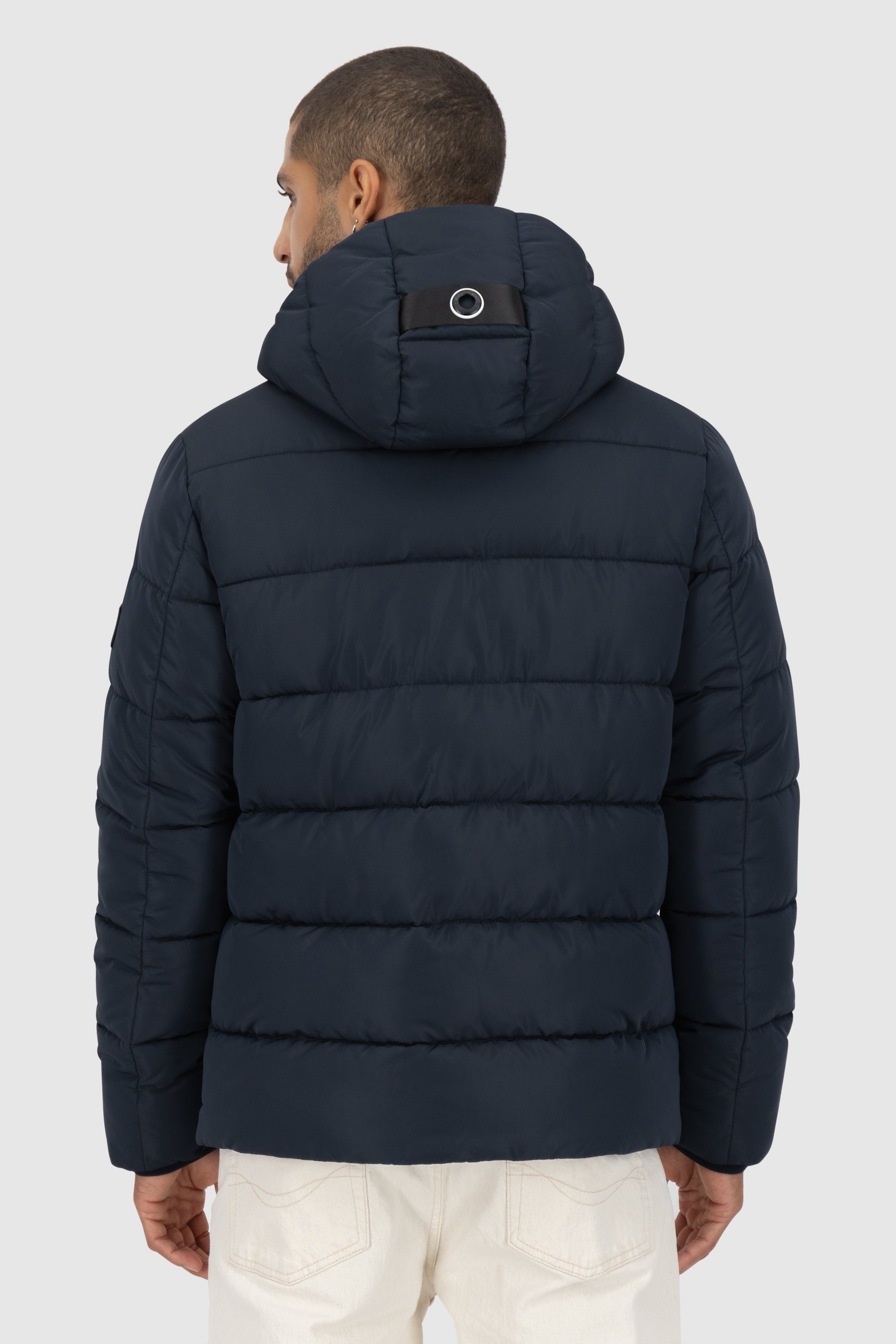 BranAK A Puffer Jacket Dunkelblau