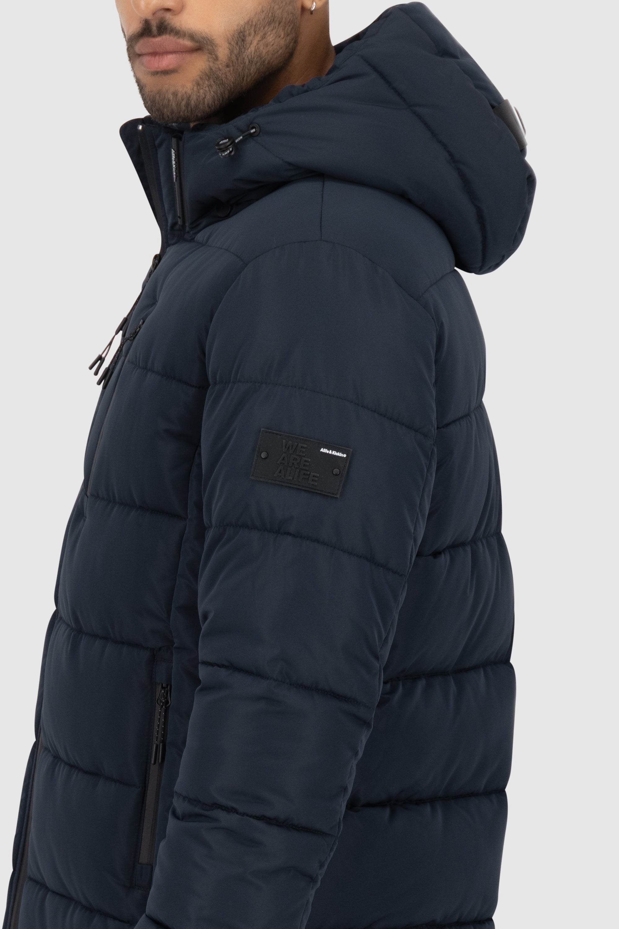 BranAK A Puffer Jacket Dunkelblau