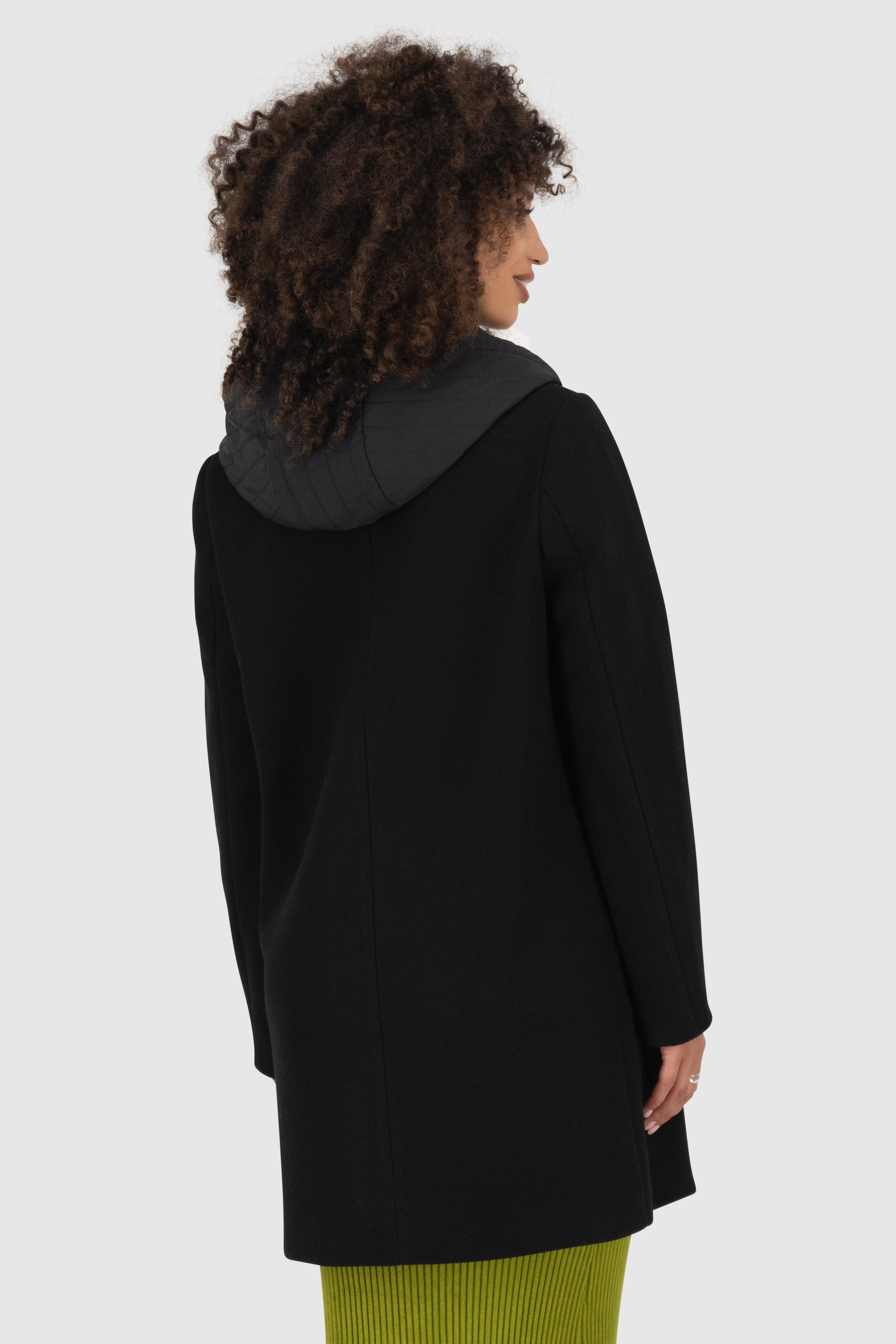 AjaAK A Jacket long Hybrid Schwarz