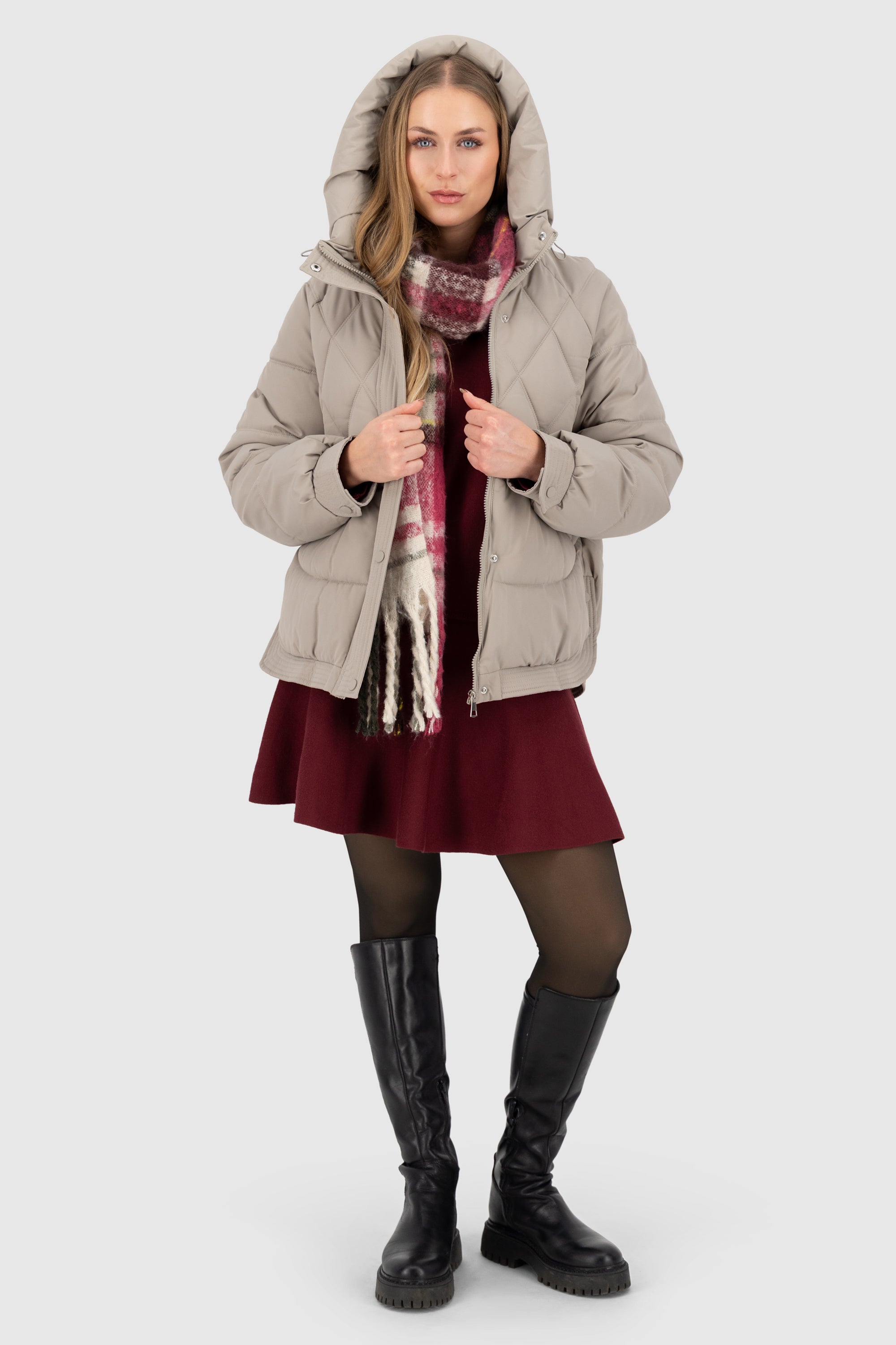 Alife and Kickin HedwigAK A Puffer Jacket Damen Grün