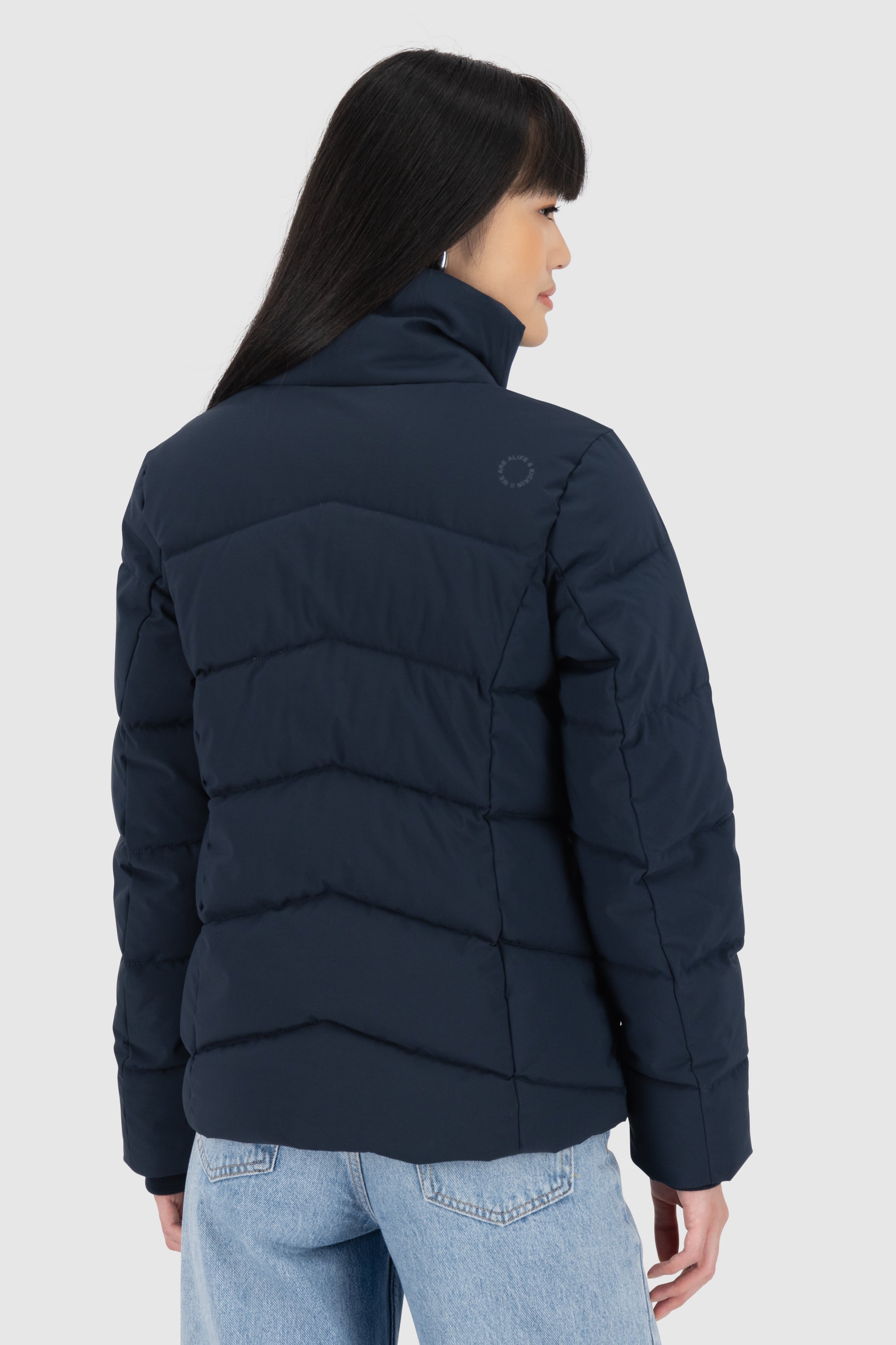 NellAK A Puffer Jacket Dunkelblau