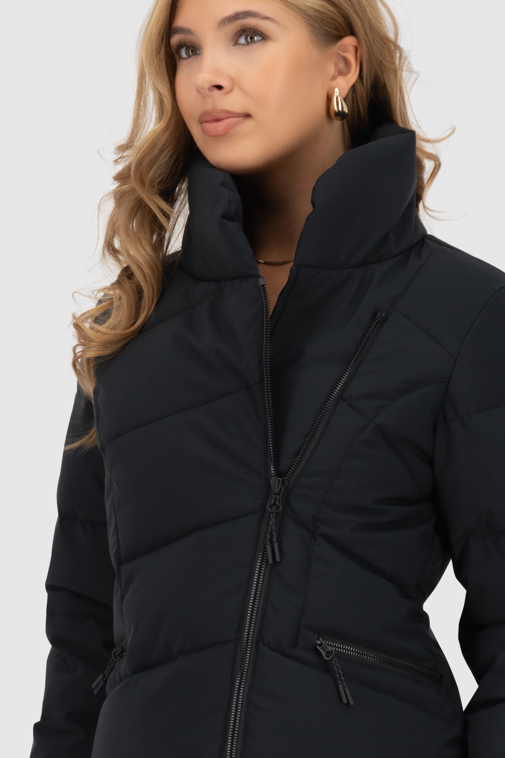 NellAK A Puffer Jacket Schwarz