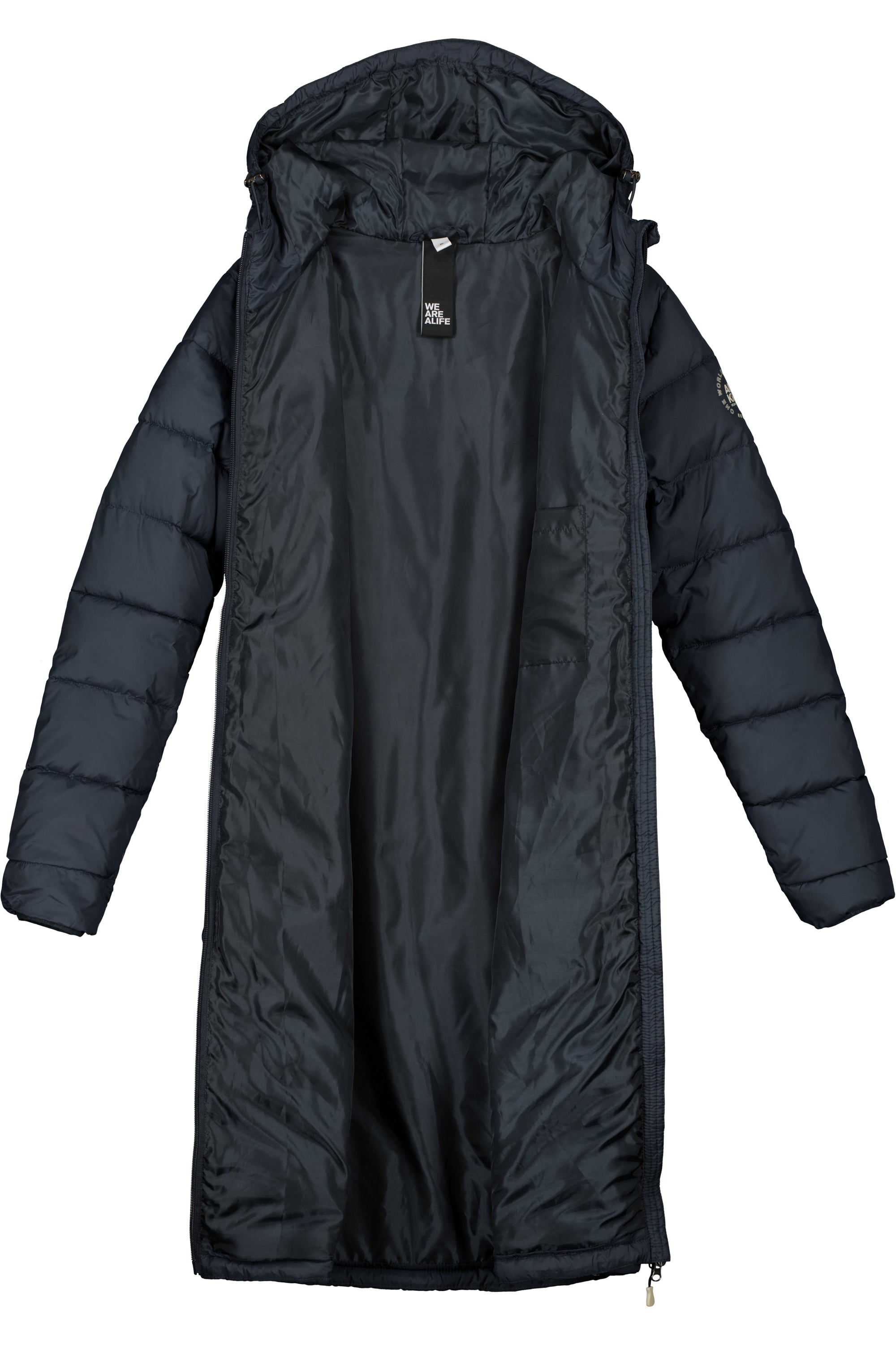 FrancesAK A Puffer Coat Short Dunkelblau