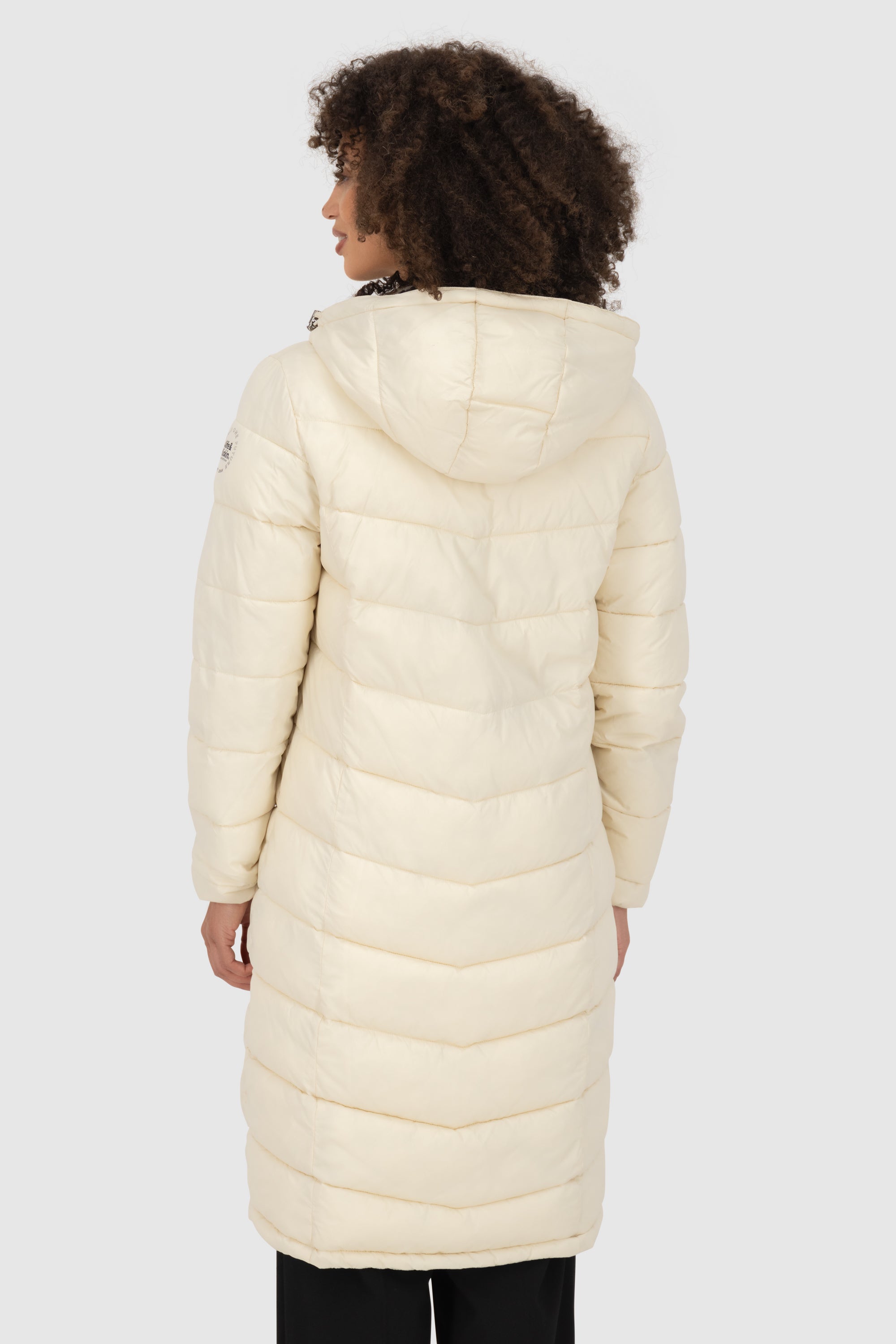 FrancesAK A Puffer Coat Short Beige
