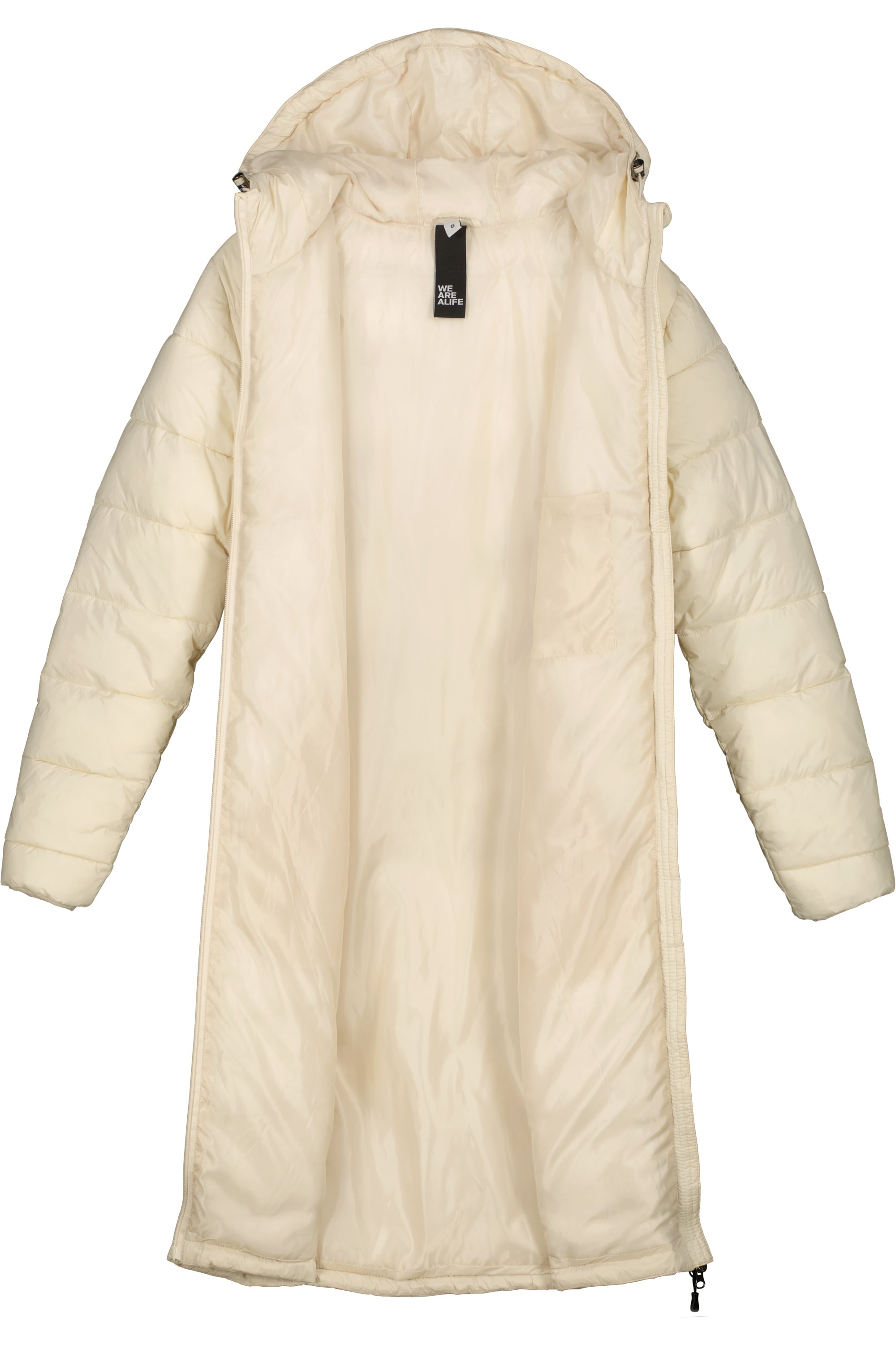 FrancesAK A Puffer Coat Short Beige