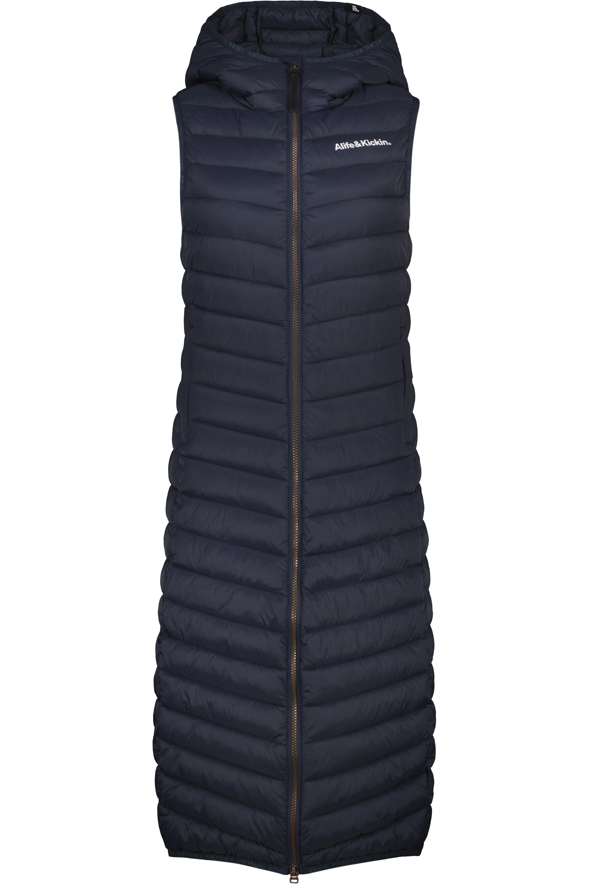 JurinaAK A Long Vest Dunkelblau