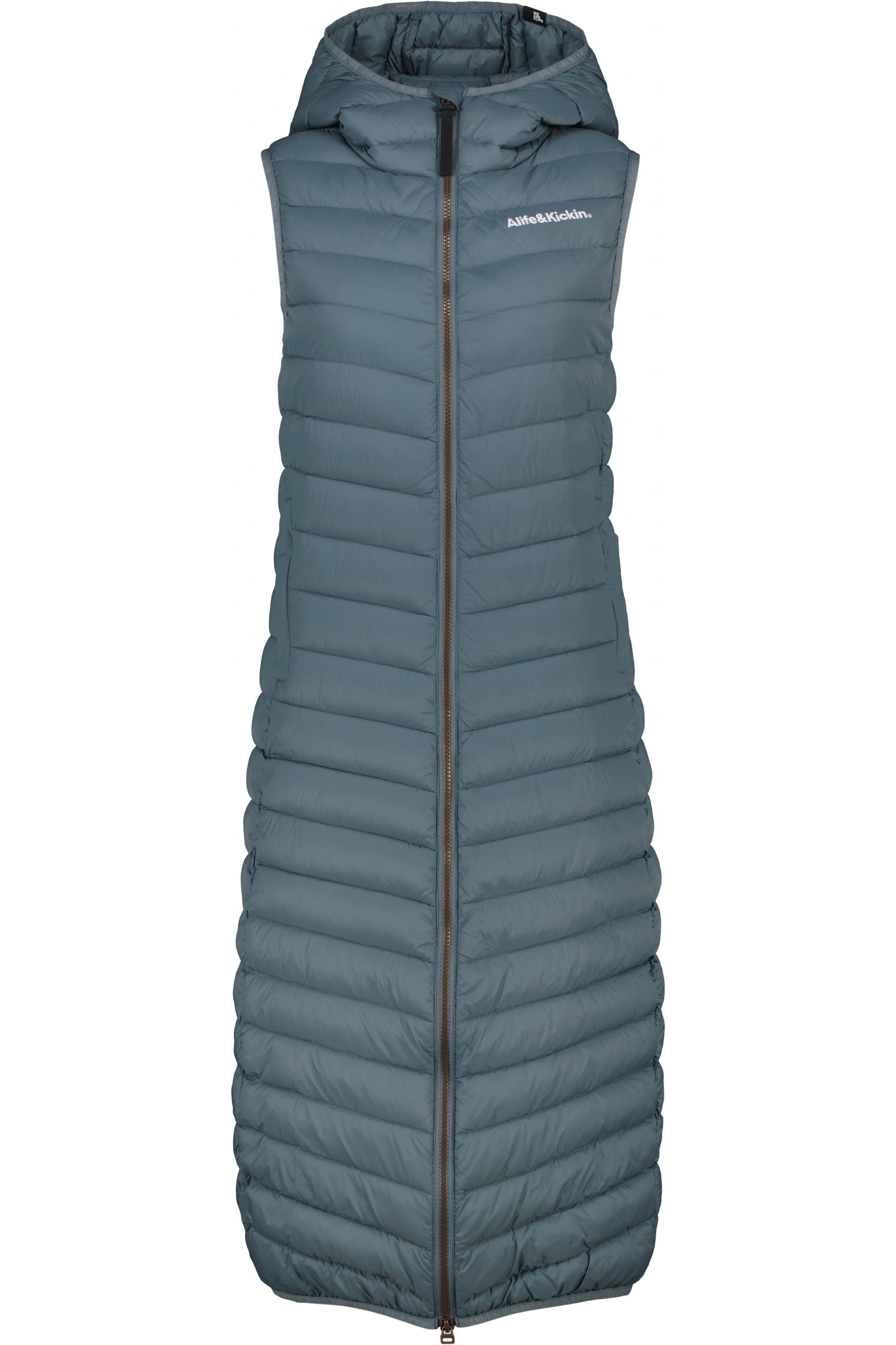 JurinaAK A Long Vest Hellblau