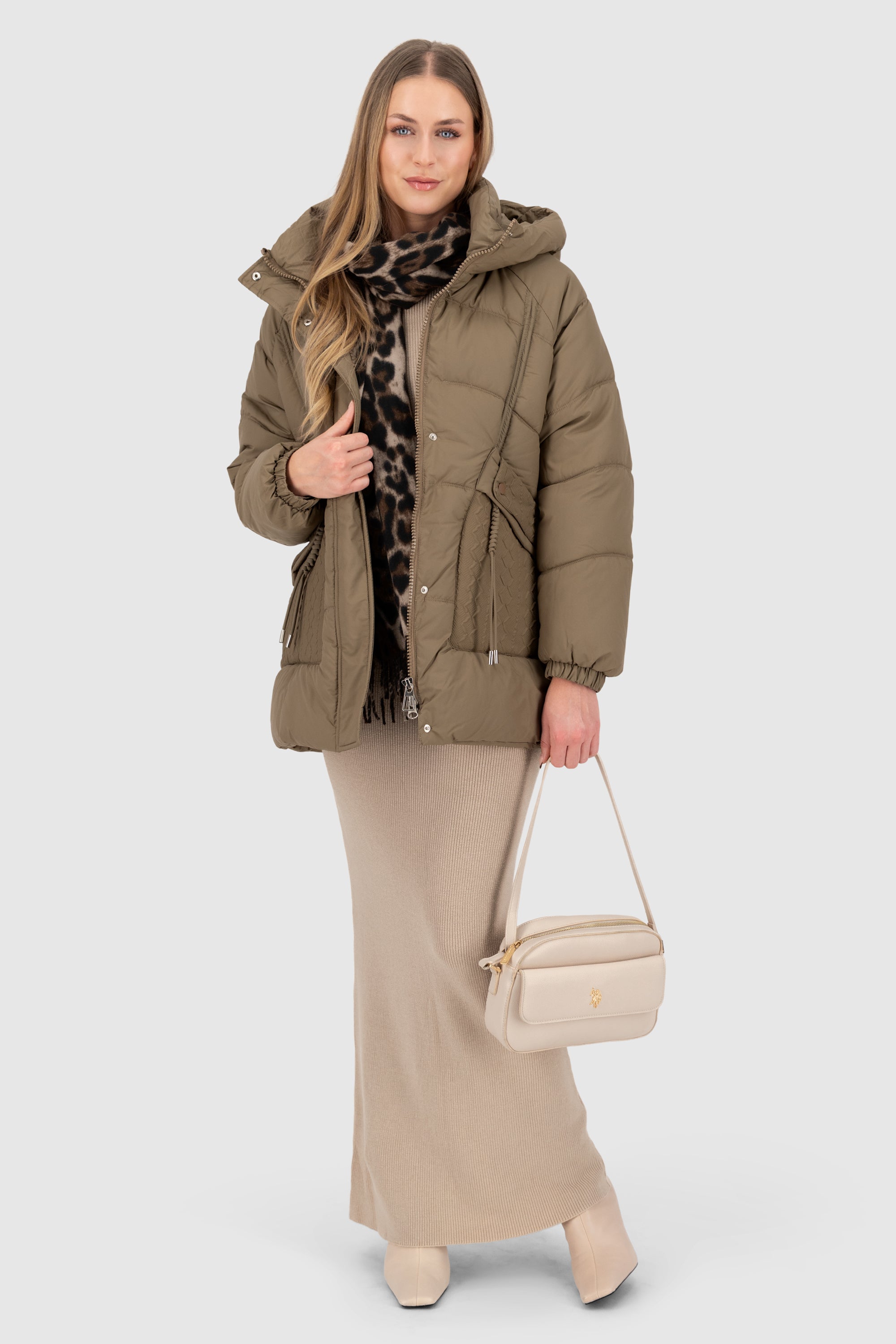 GlorianaAK A Puffer Jacket Braun