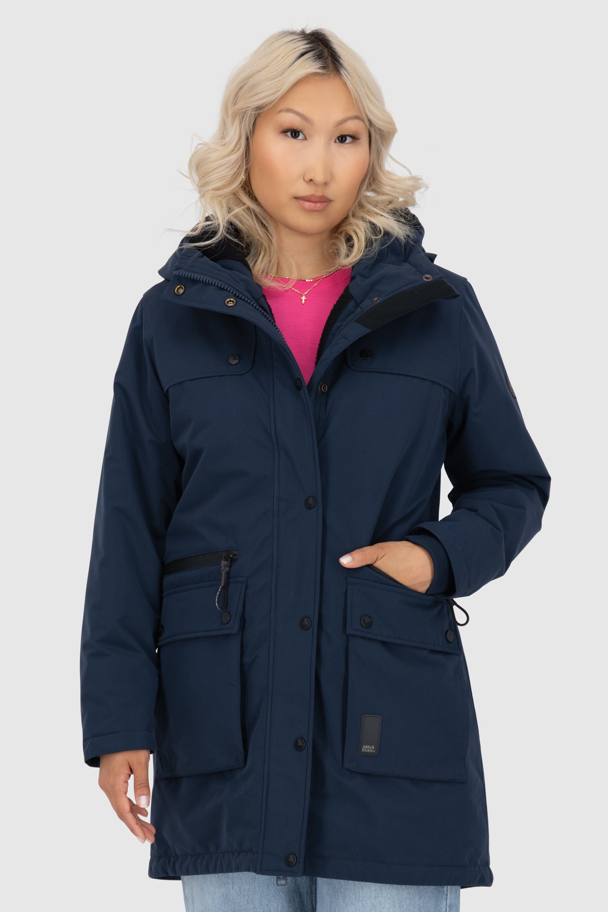 CharlottAK A Parka Dunkelblau