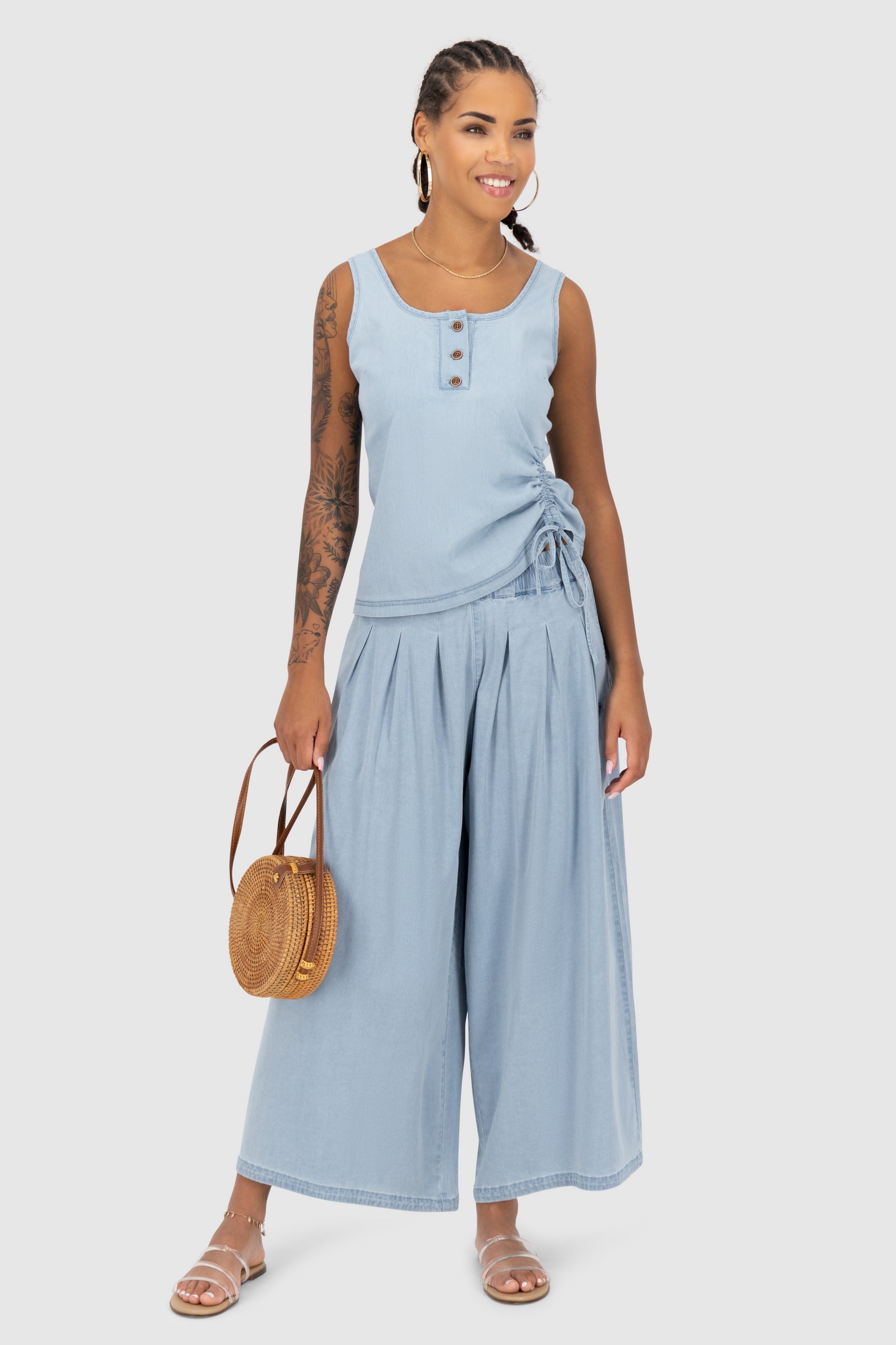 NadetteAK DNM A Pants Hellblau