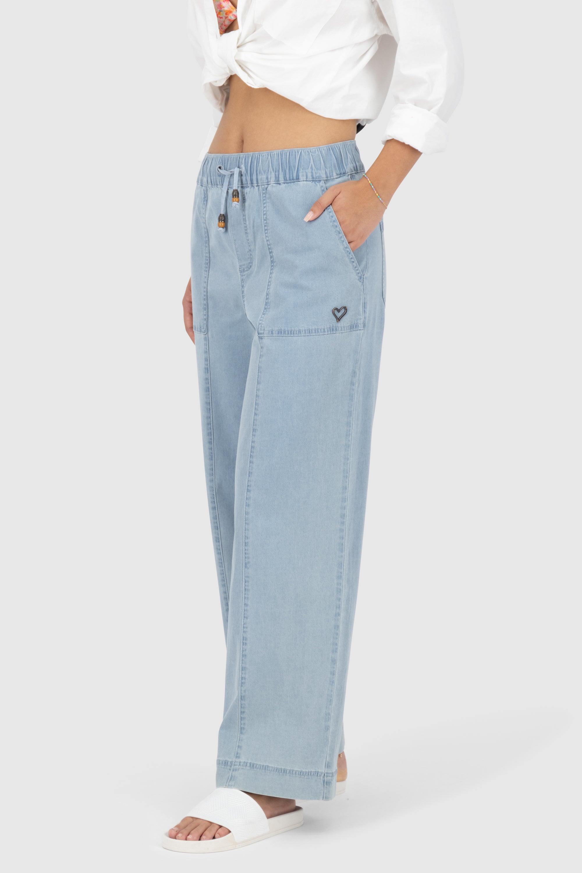 AkinaAK DNM A Pants Hellblau