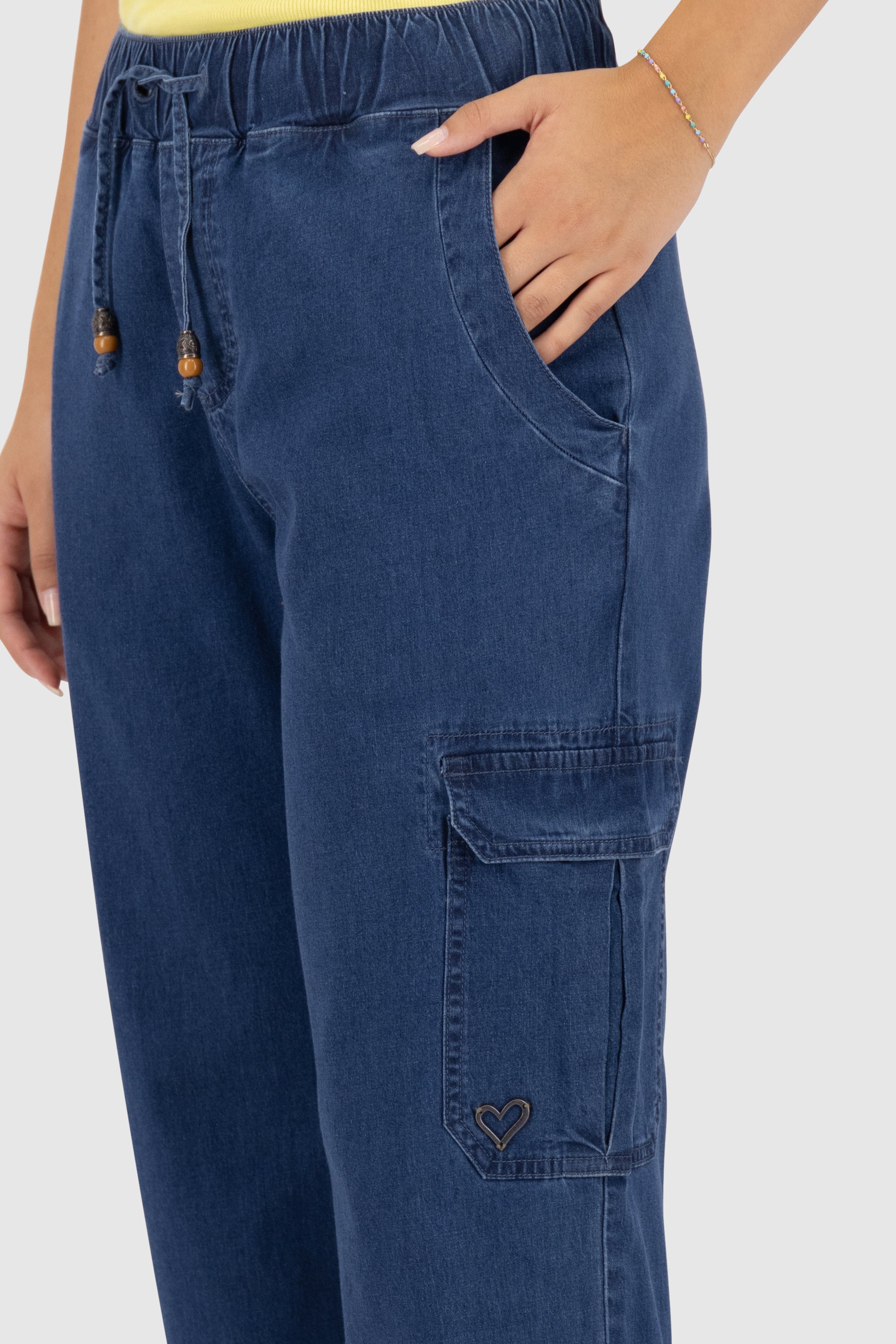 AngeliqueAK DNM A Pants Dunkelblau