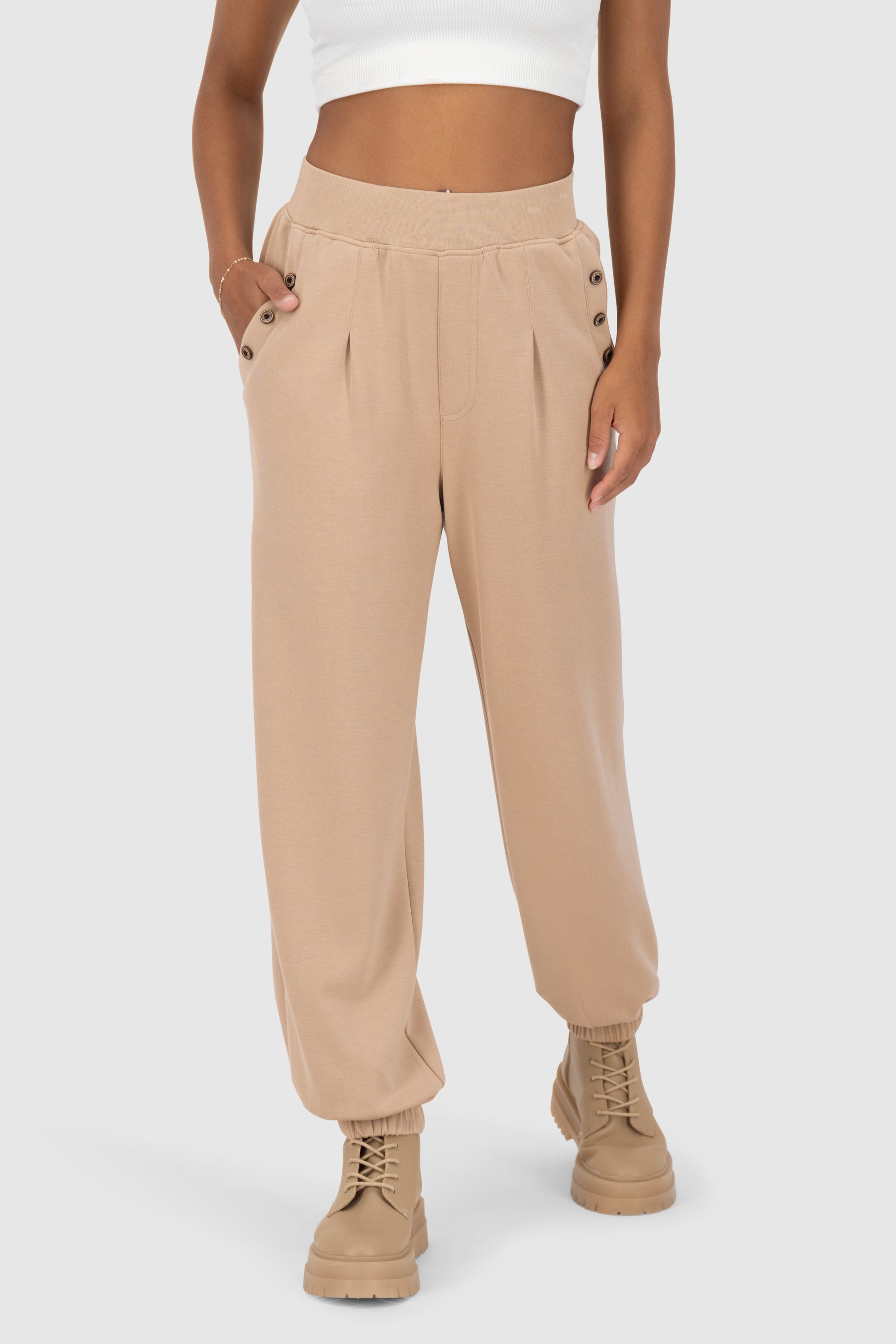 ArletteAK T Supersoft Pants Beige