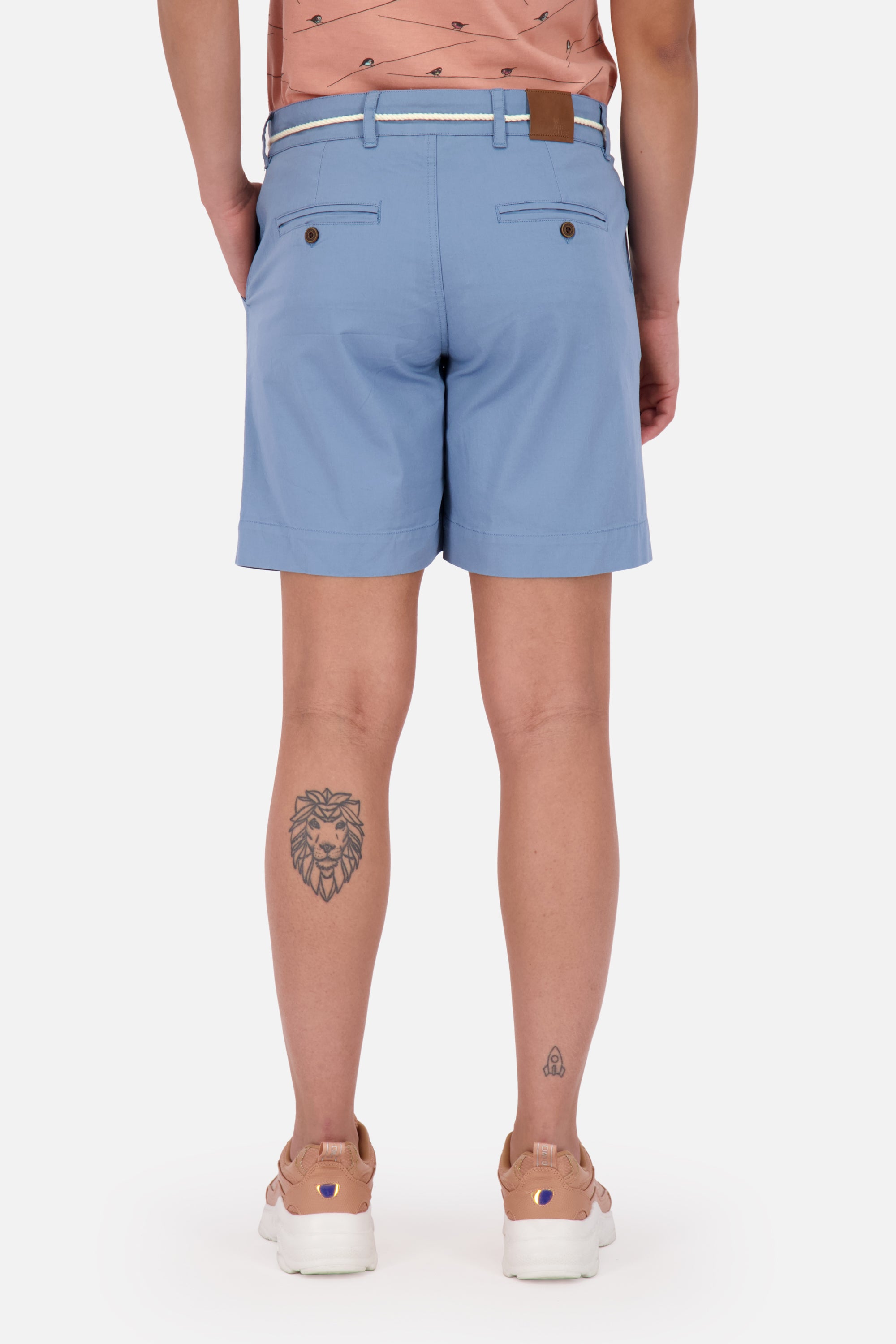 JulesAK A kurze Hose Damen aus Stoff Grau