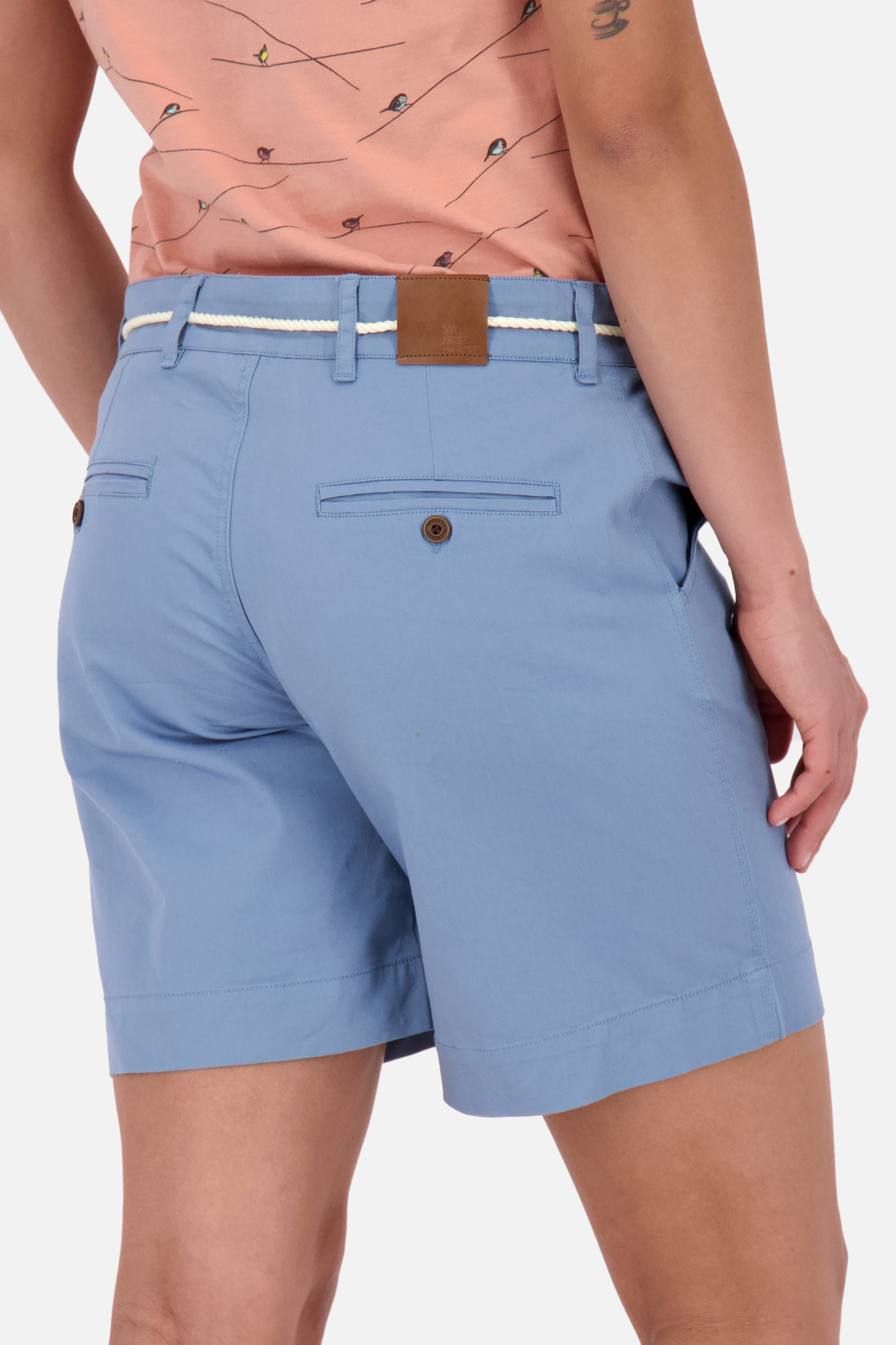 JulesAK A kurze Hose Damen aus Stoff Grau