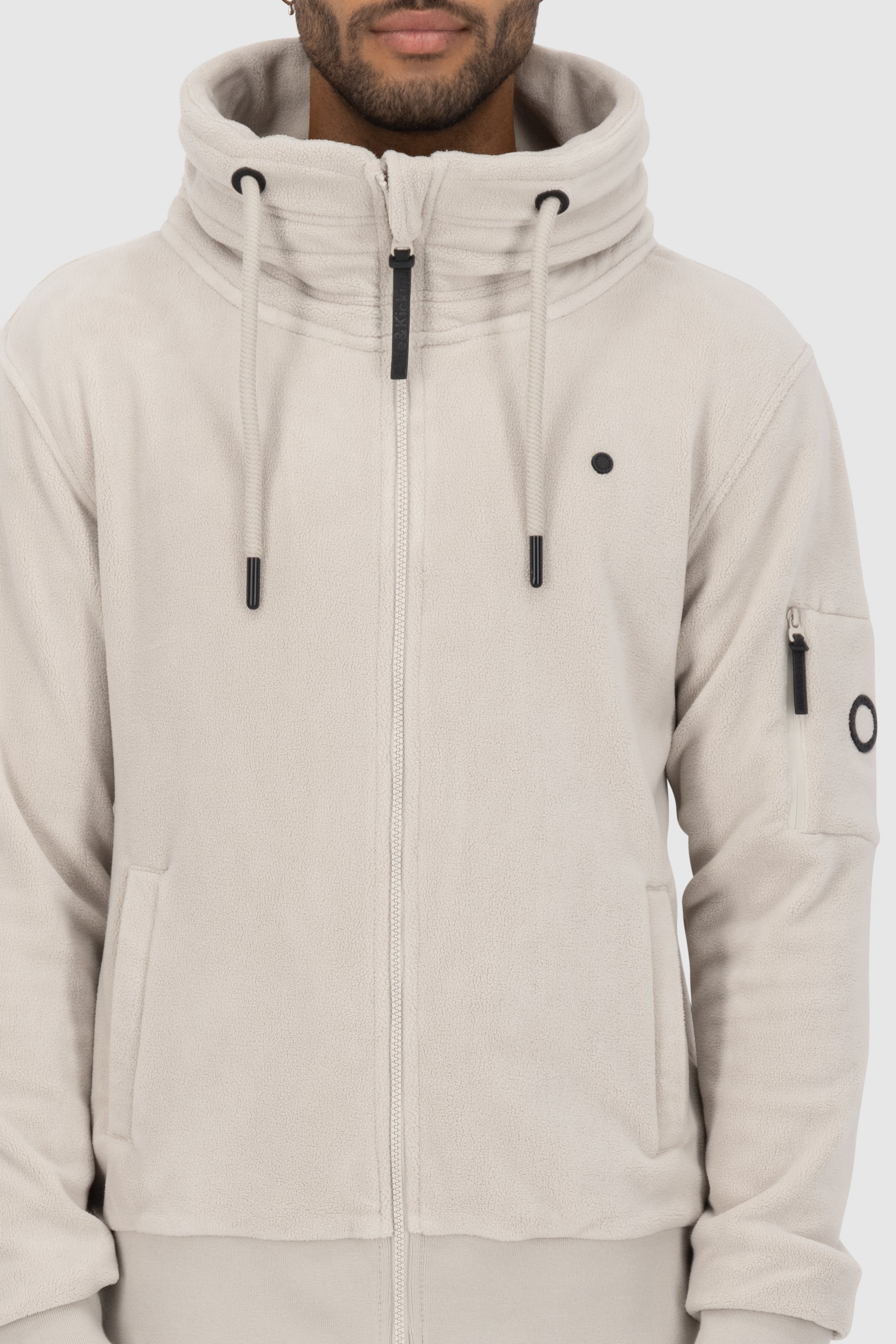 EliasAK F Fleece Jacket Beige