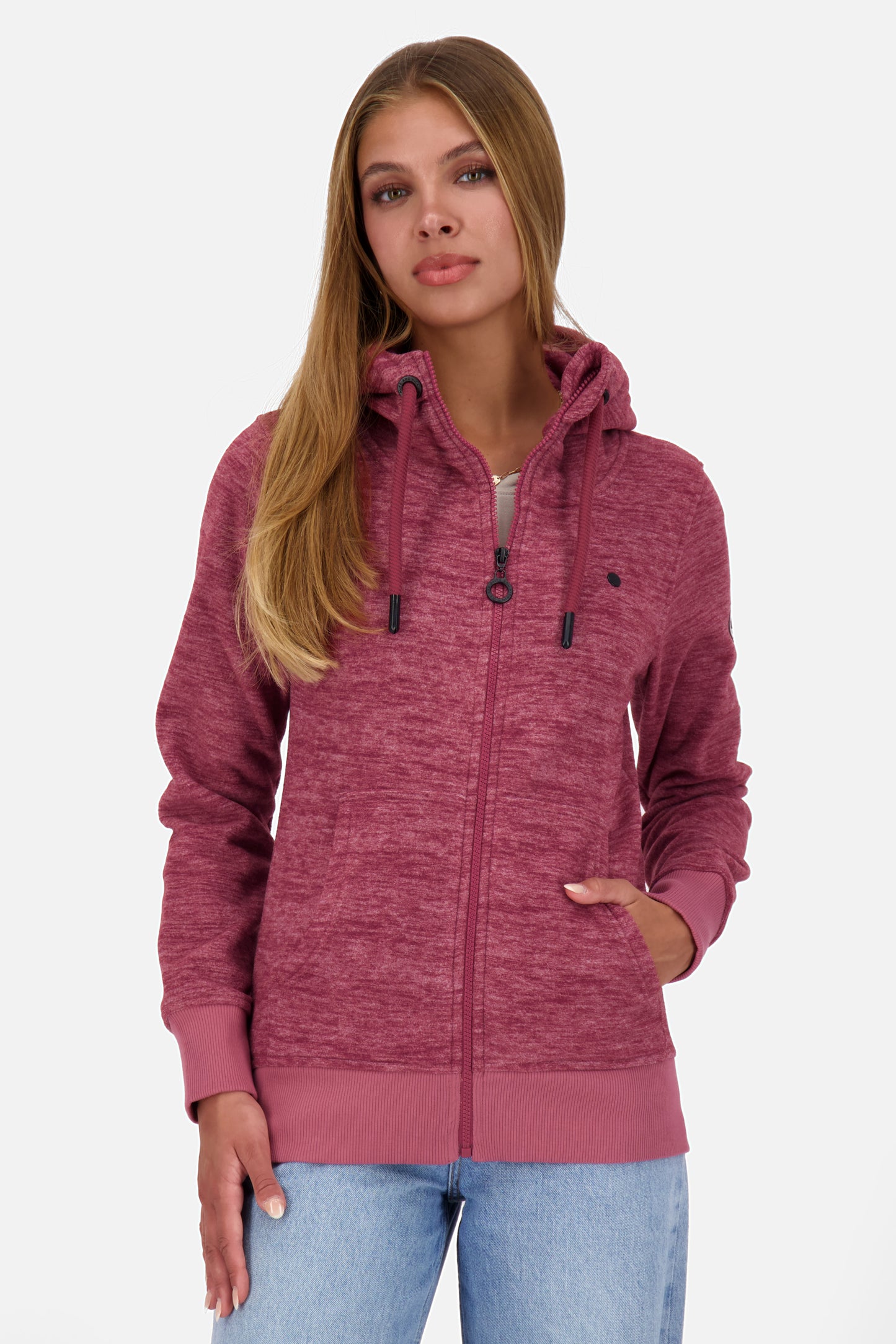 Fleecejacke Damen YasminAK F cranberry juice melange